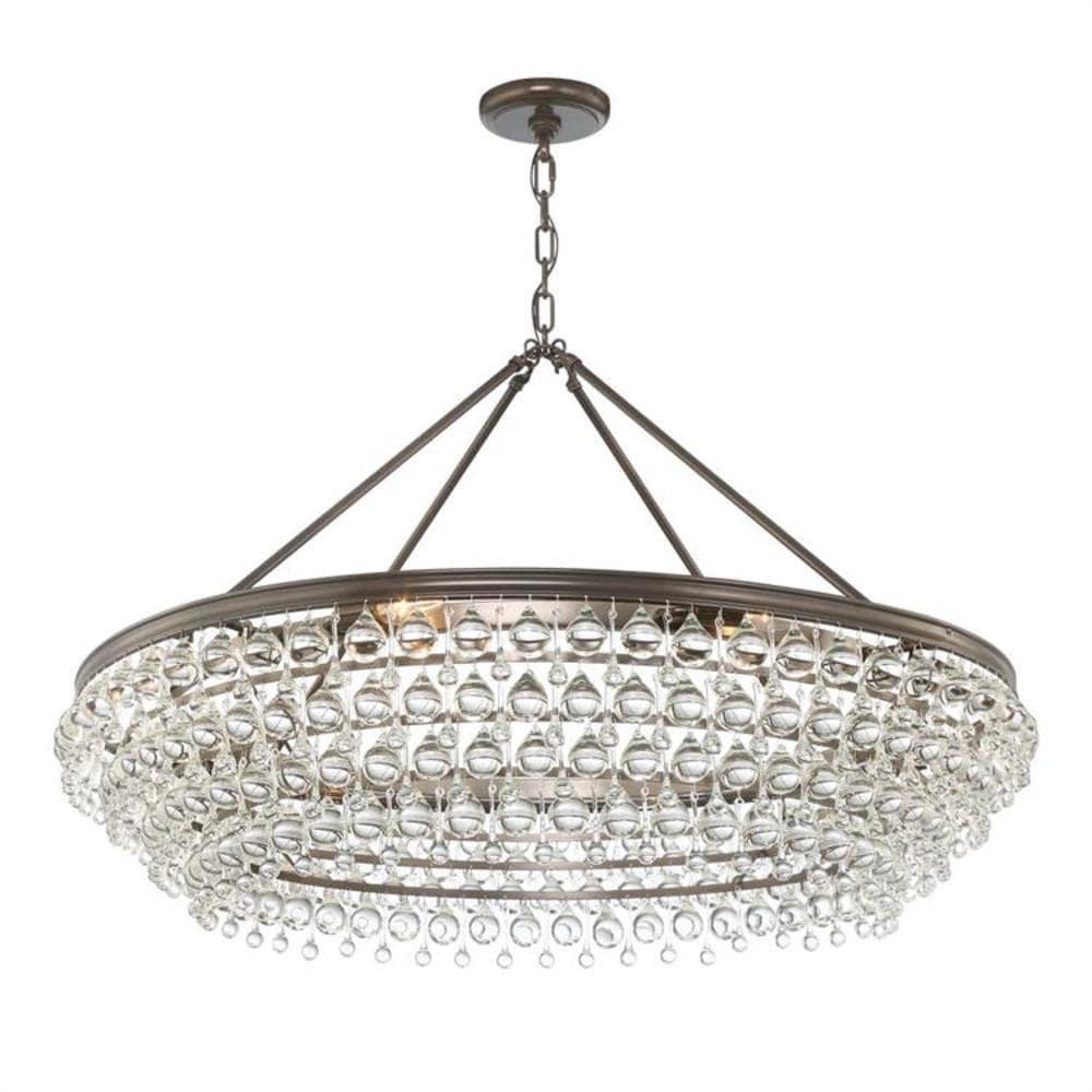 Crystorama Lighting - Eight Light Chandelier - Chandelier - Calypso - Eight