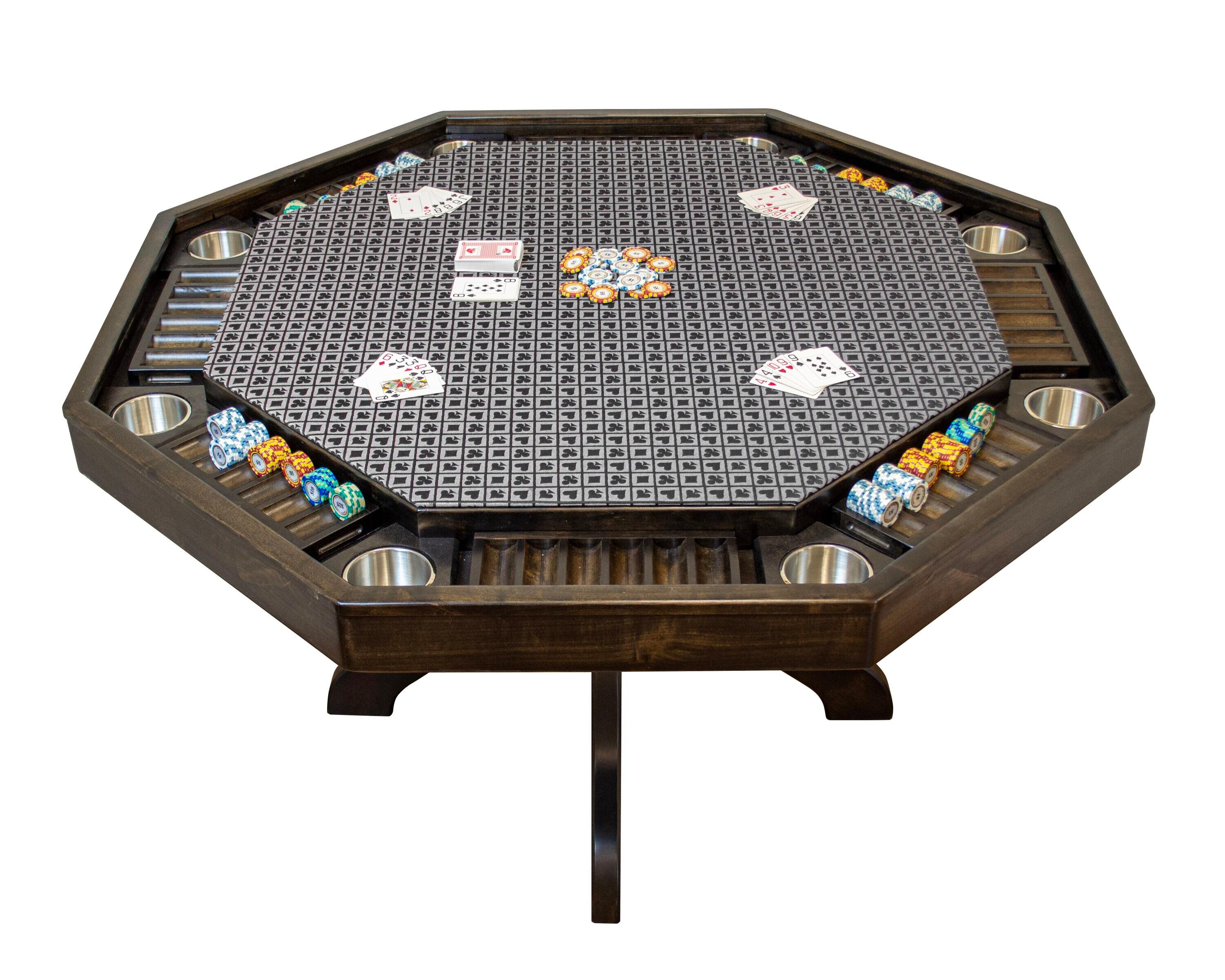 American Furniture Classics American Furniture Classics 54'' 8 - Player Poker Table