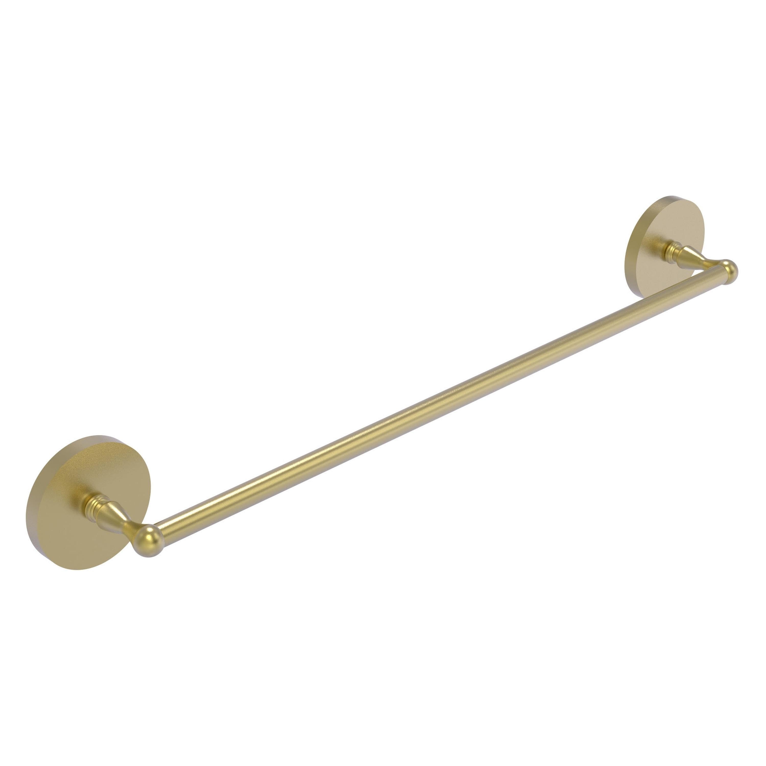 Allied Brass 1031/18-SBR Skyline Collection 18 Inch Towel Bar, Satin Brass