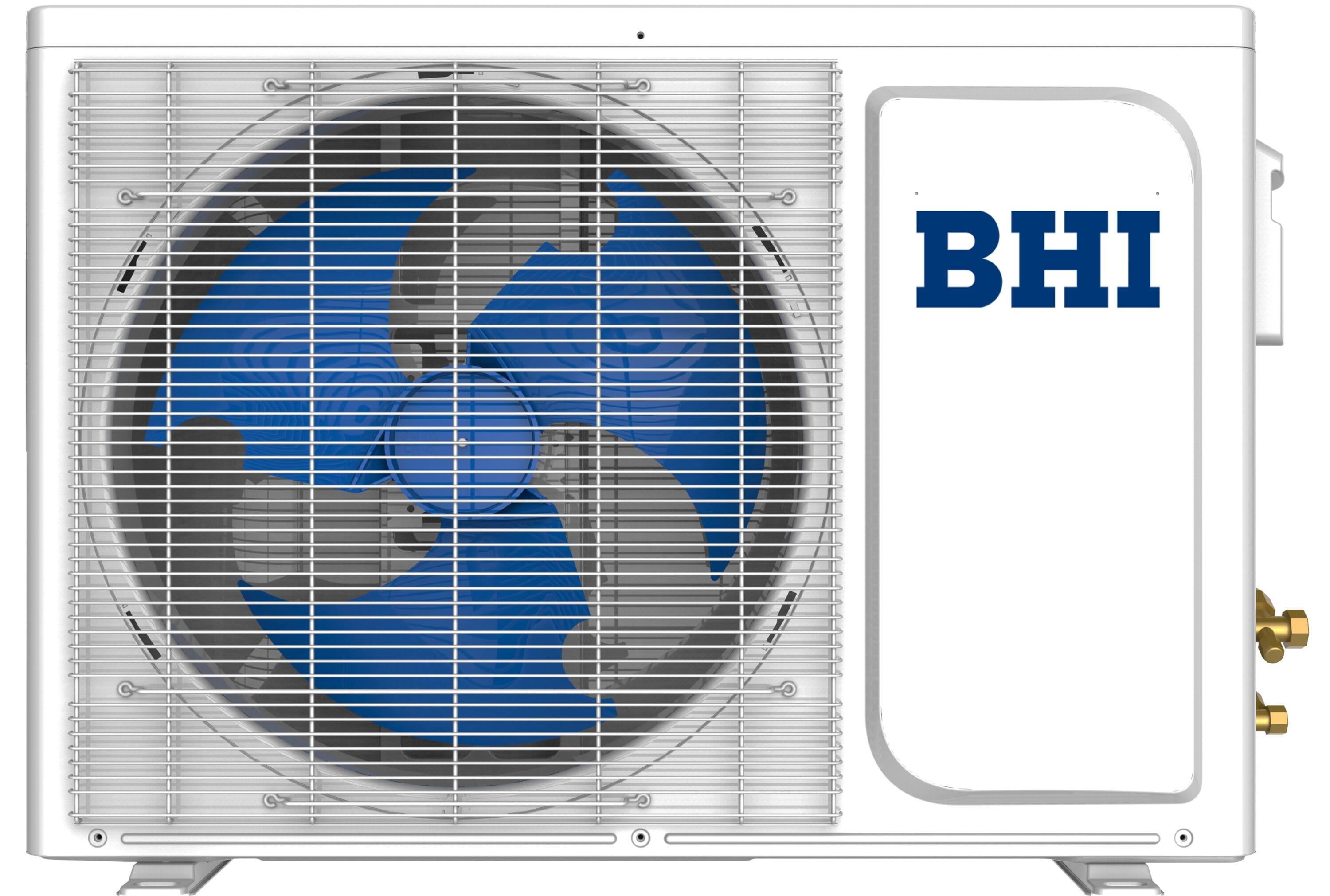 BHI BHI 12000 BTU Wi-Fi Connected Ductless Mini Split Air Conditioner for 600 Square Feet with Heater and Remote Included