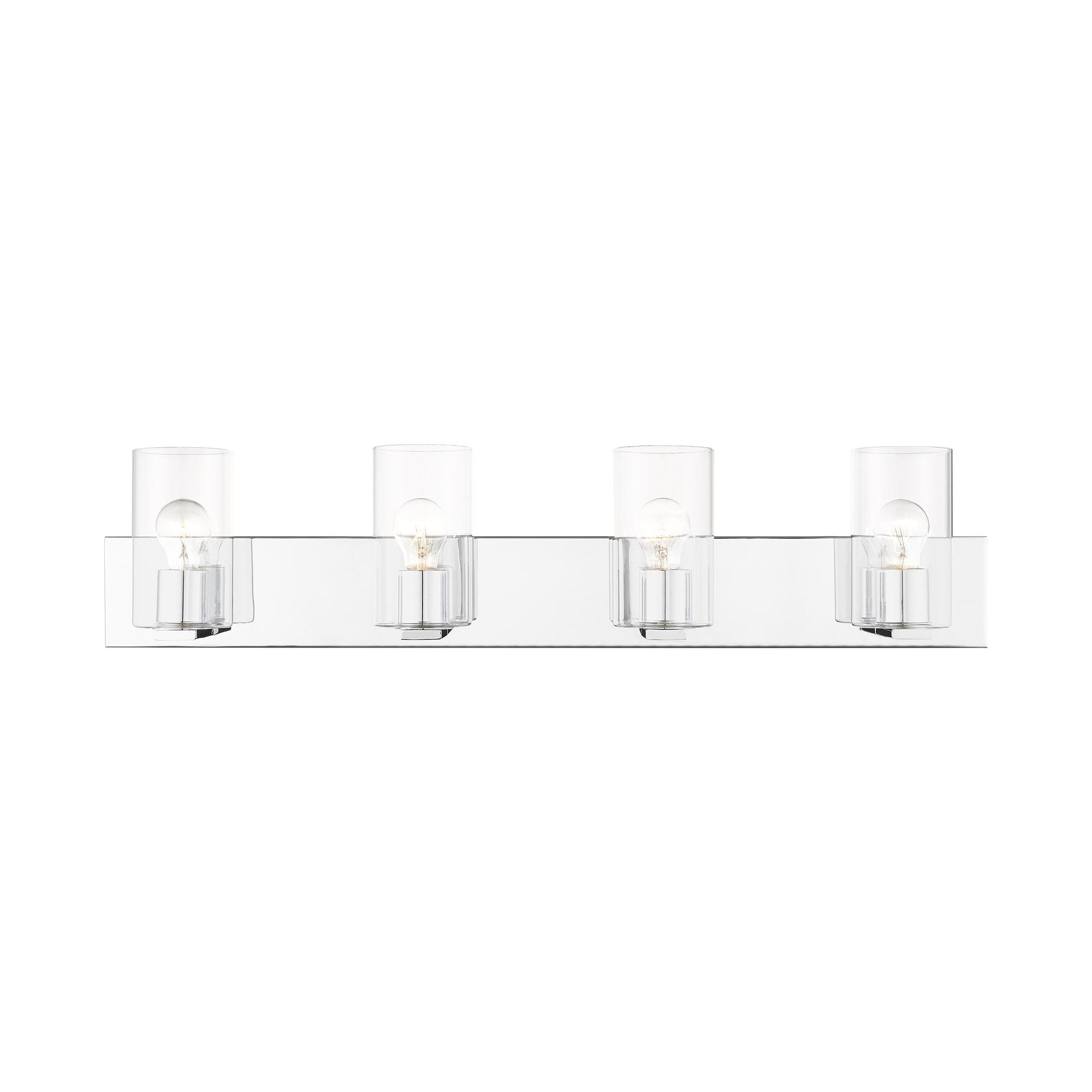 Livex Lighting Zurich 4 - Light Vanity in  Polished Chrome
