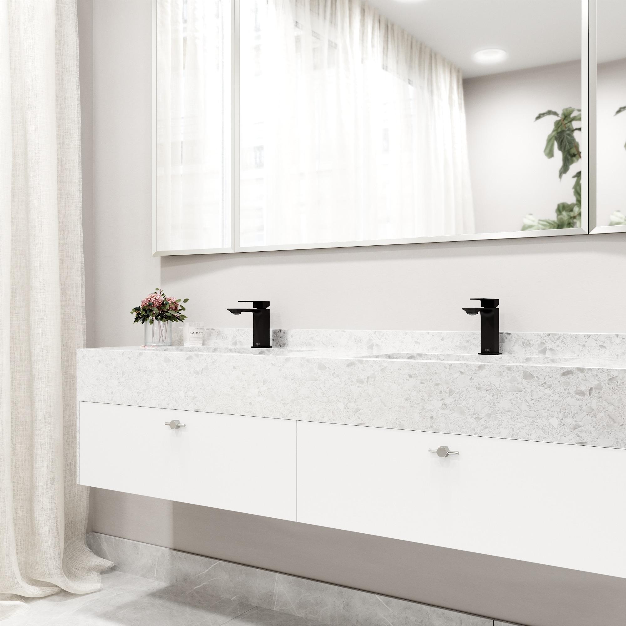 Dunn 6" H Single Handle Single Hole Bathroom Faucet