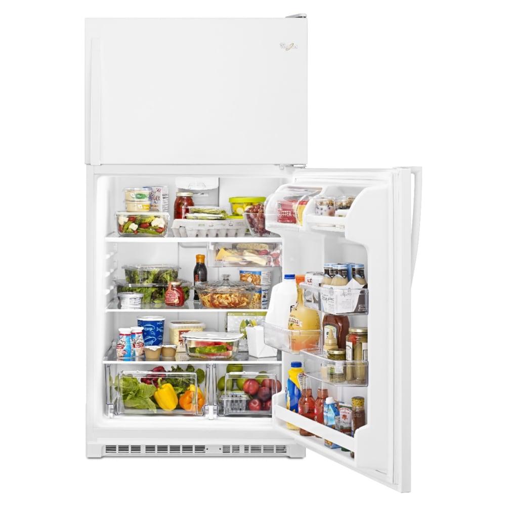 Whirlpool WRT311FZDW 20.5 Cu. Ft. White Top Freezer Refrigerator