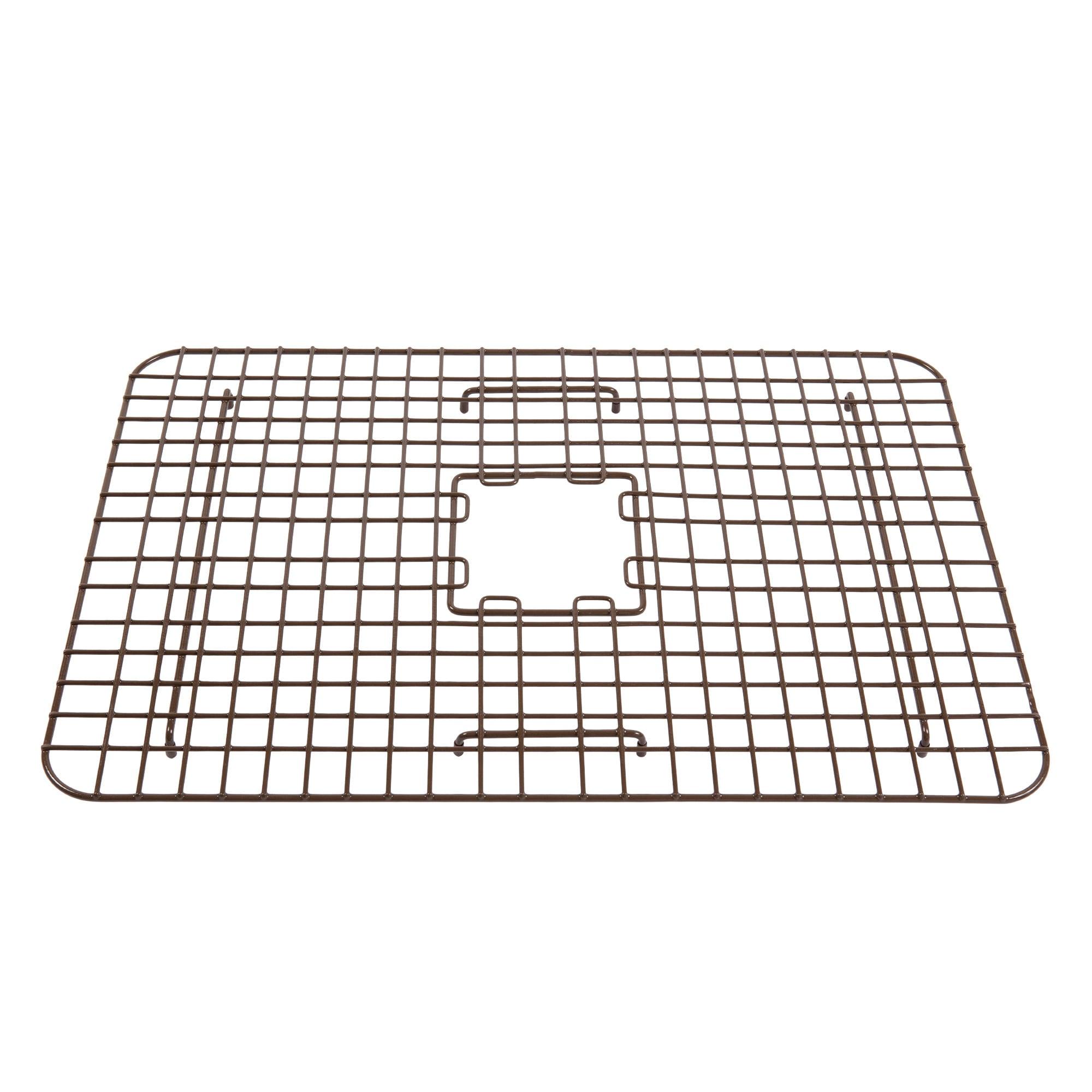 SinkSense Foster Antique Brown 25" x 17" Kitchen Sink Bottom Grid