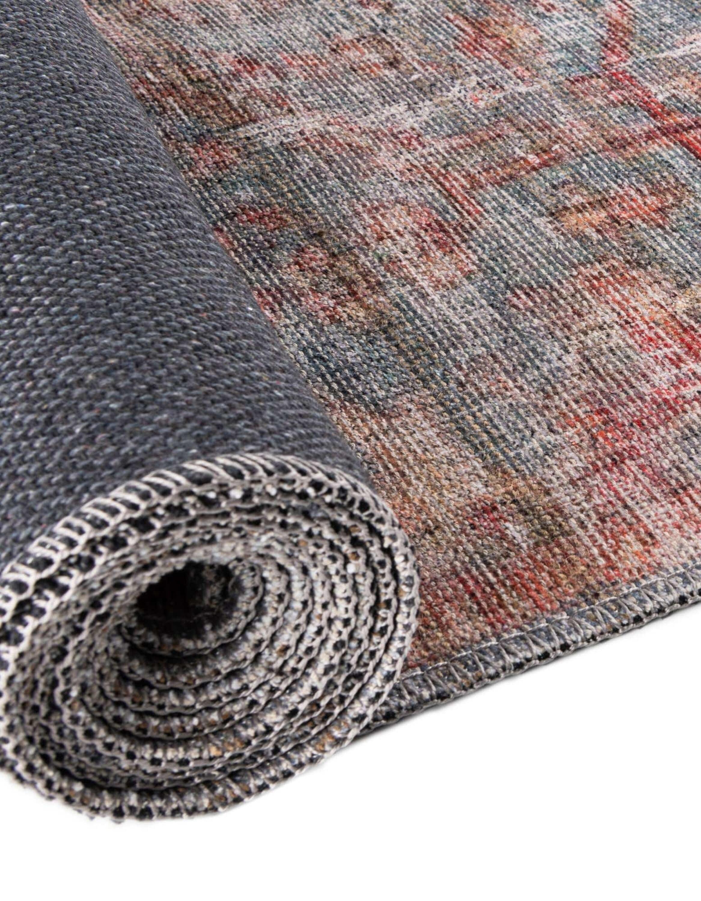 Unique Loom 3' 3 x 3' 3 Nostalgia Olivia Machine Washable Antique Blue Area Rug