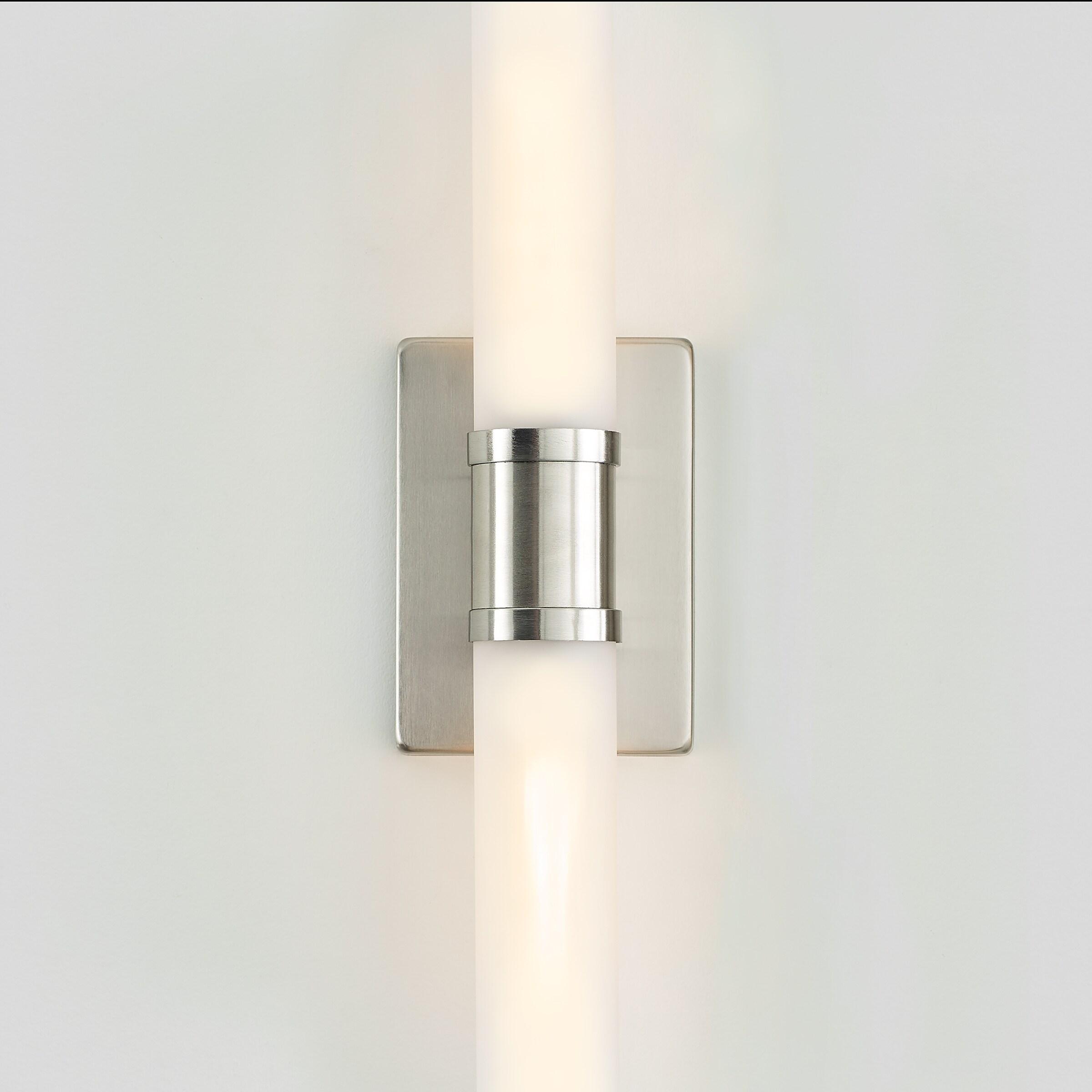 Evelien 2 Light Frosted Dimmable Vanity Light