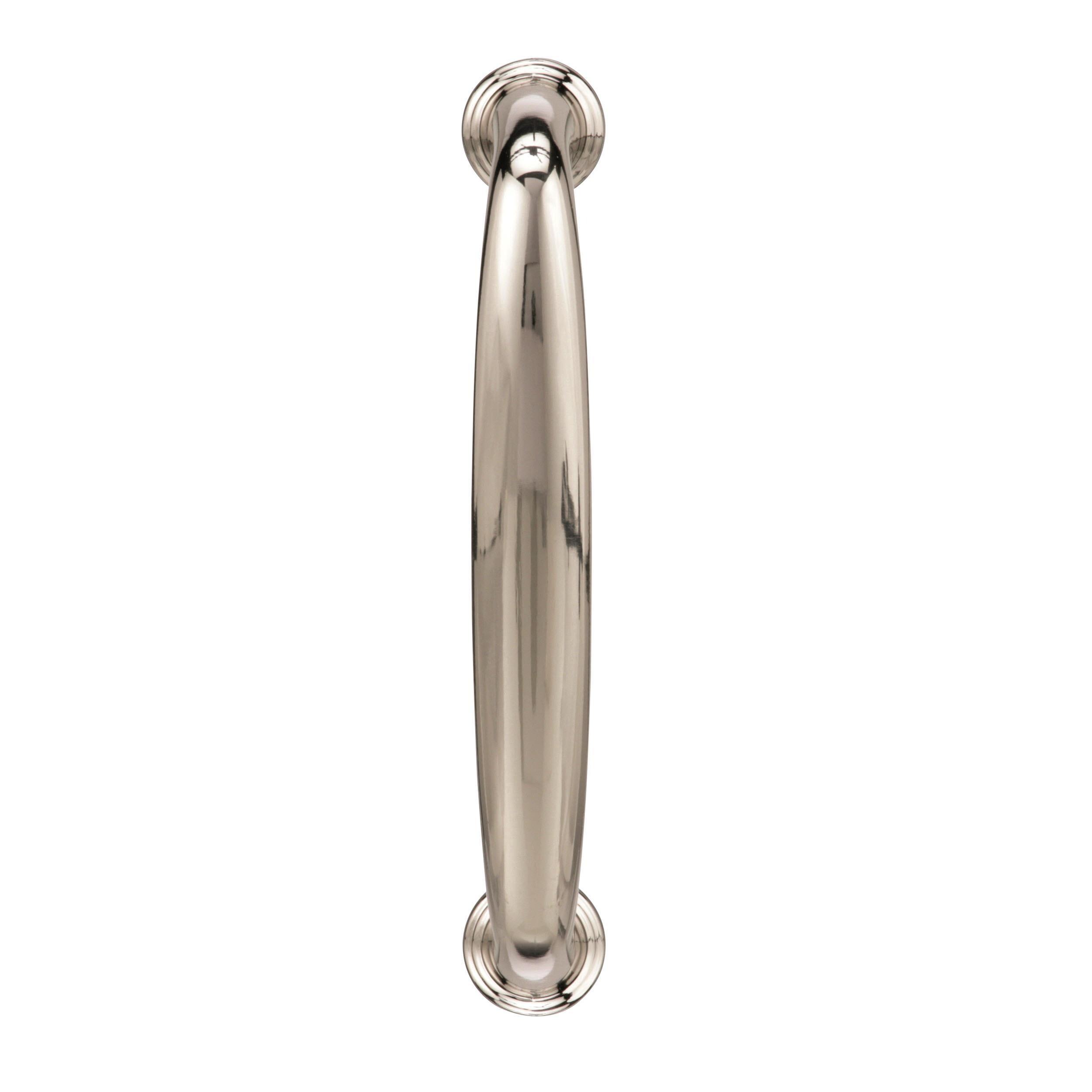 Amerock Kane 3-3/4 inch (96mm) Center-to-Center Polished Nickel Cabinet Pull