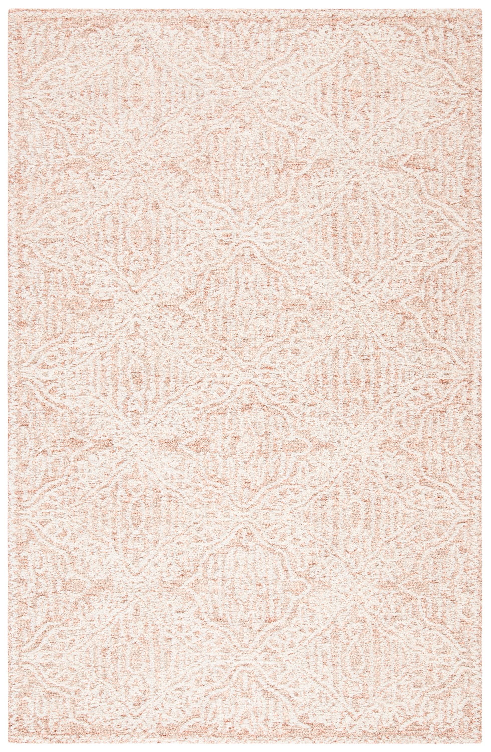 SAFAVIEH Capri Oralee Medallion Area Rug, Rust/Ivory, 9' x 12'