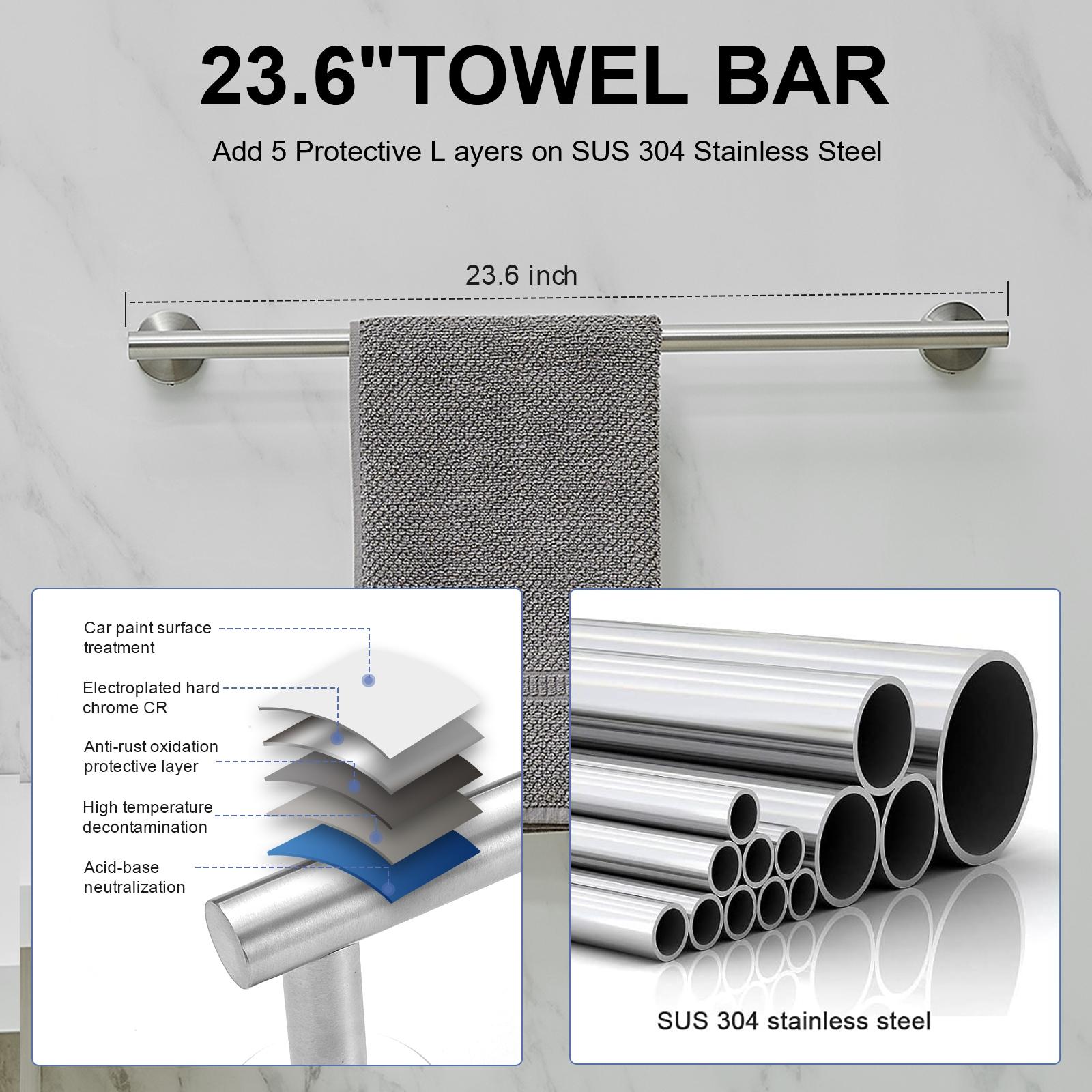 5 - Piece Bathroom Hardware Set