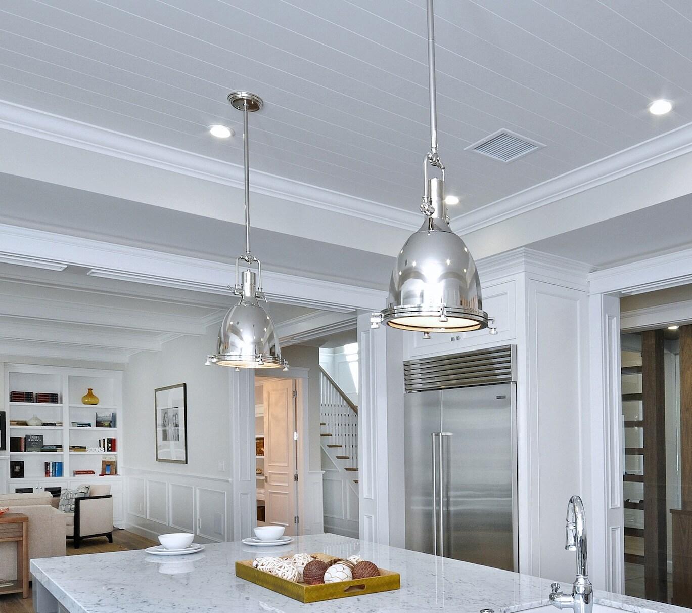 -One Light Adjustable Pendant In Modern Style-14.25 Inches Wide By 23.5 Inches High-Satin Nickel Finish Maxim Lighting 25104Ftsn