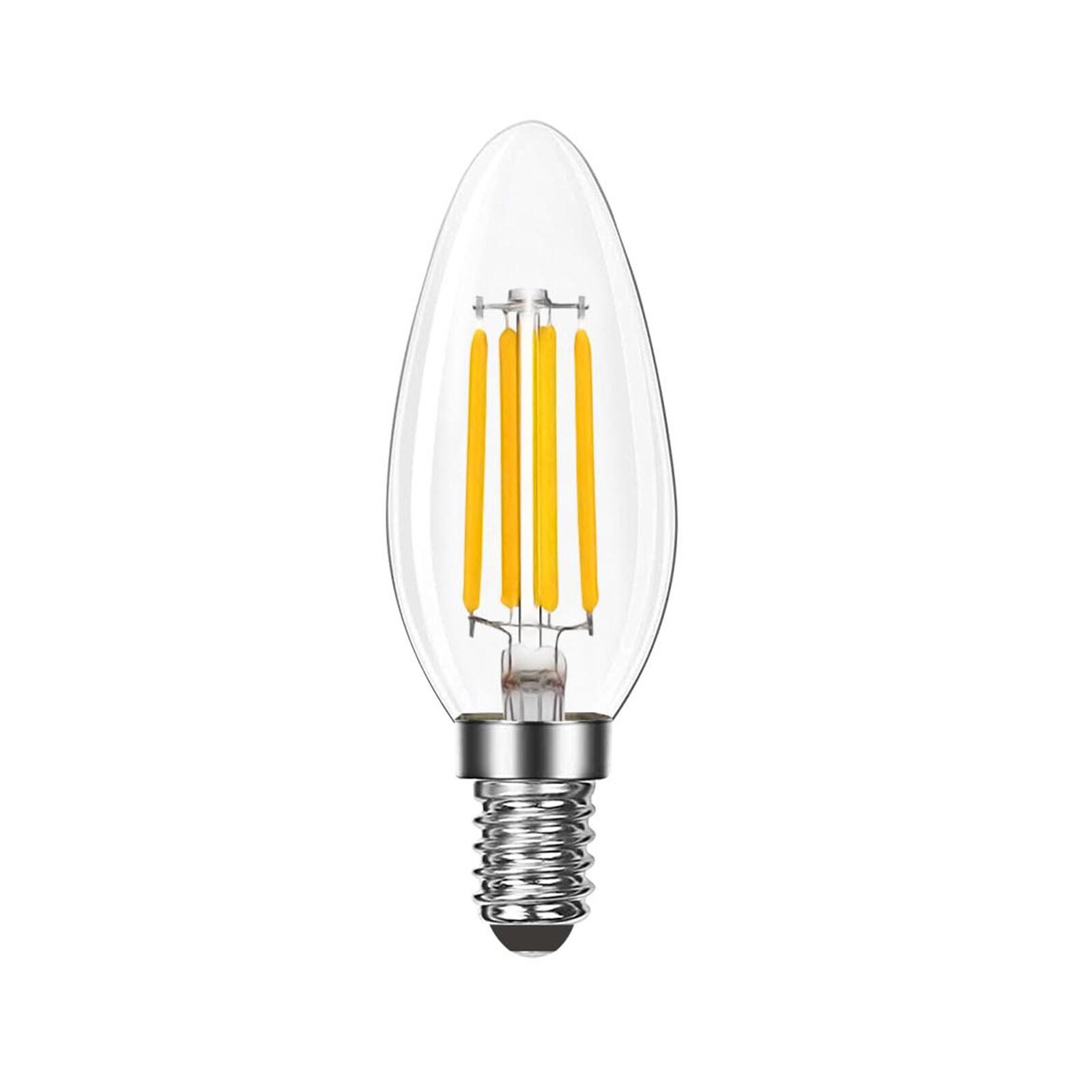 7 Watt (100 Watt Equivalent), B11 LED, Dimmable Candle Light Bulb, E12/Candelabra Base