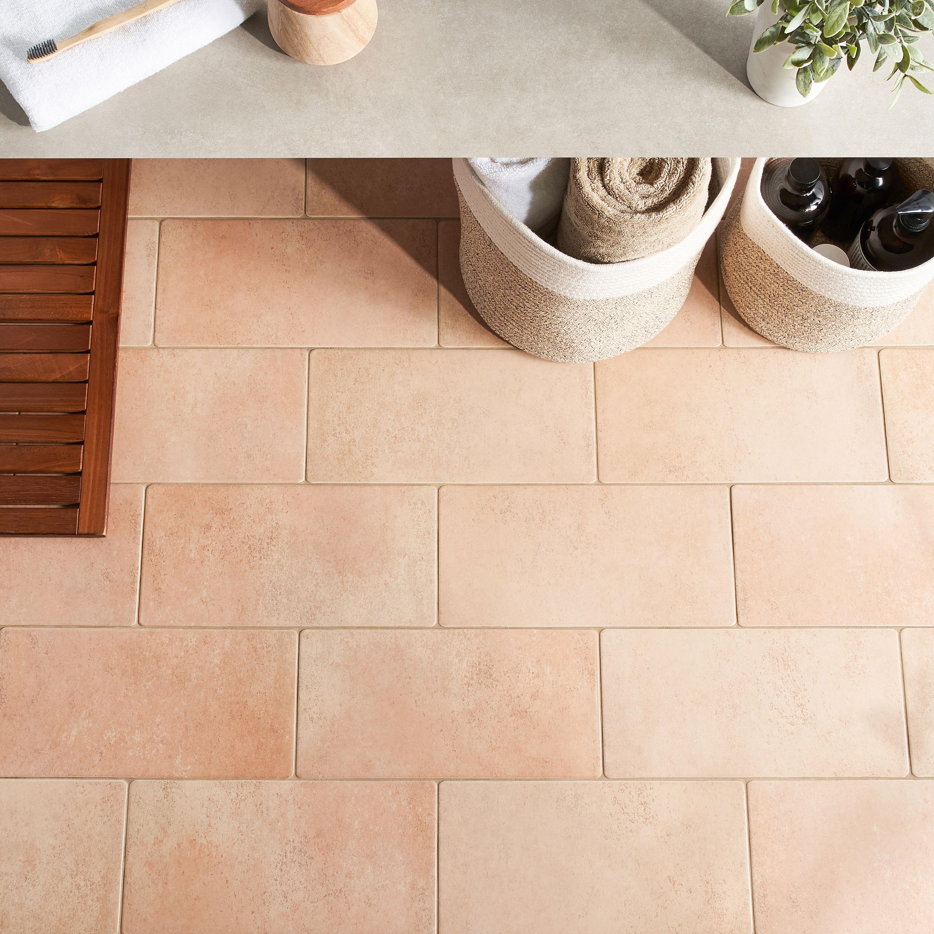 Kaleo 7.08 in. x 14.17 in. Matte Porcelain Terracotta Look Floor and Wall Tile(10.76 Sq. Ft. / Case)