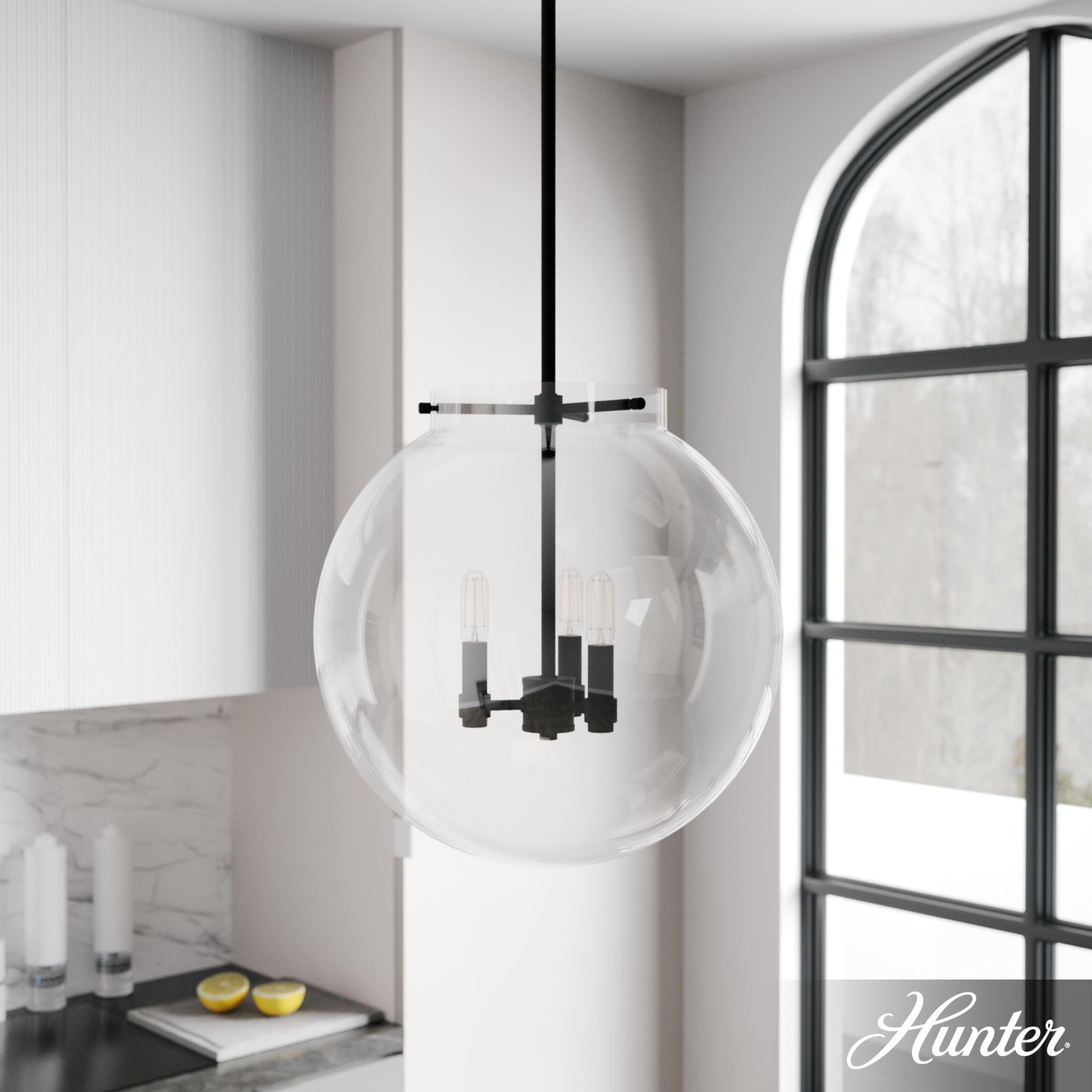 Hunter Fan Sacha 3 - Light Single Globe Pendant