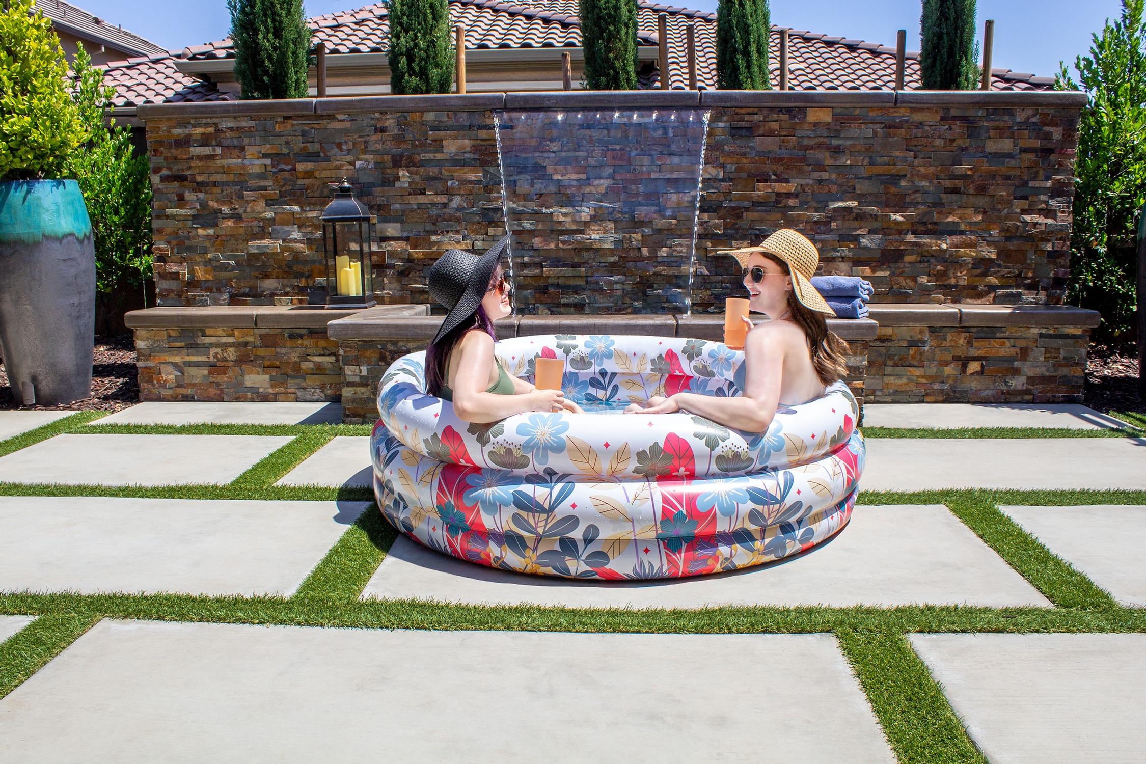 Poolmaster Summer Garden Inflatable Swimming Pool