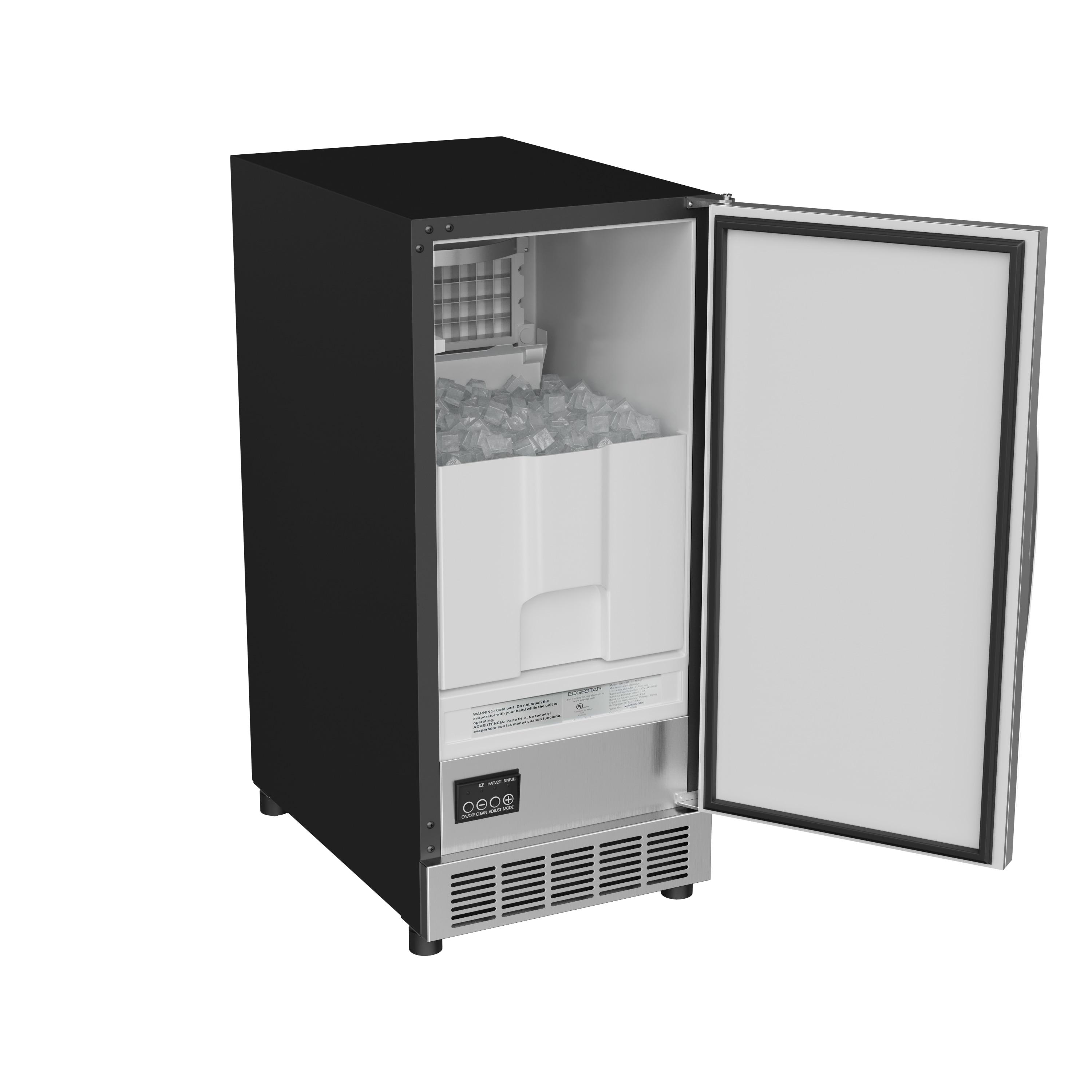 EdgeStar EdgeStar 50 Lb. Daily Production Cube Clear Ice Freestanding Ice Maker