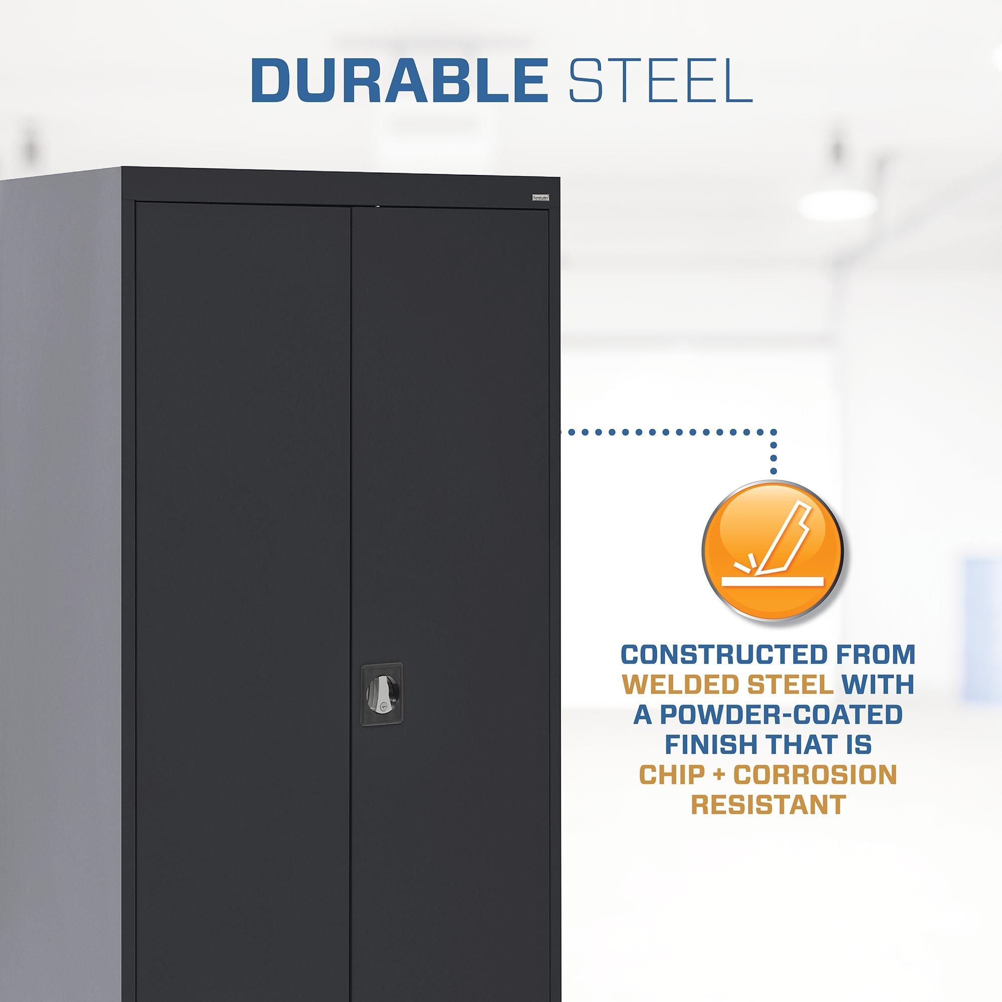 36'' Wide 5 - Shelf Storage Cabinet