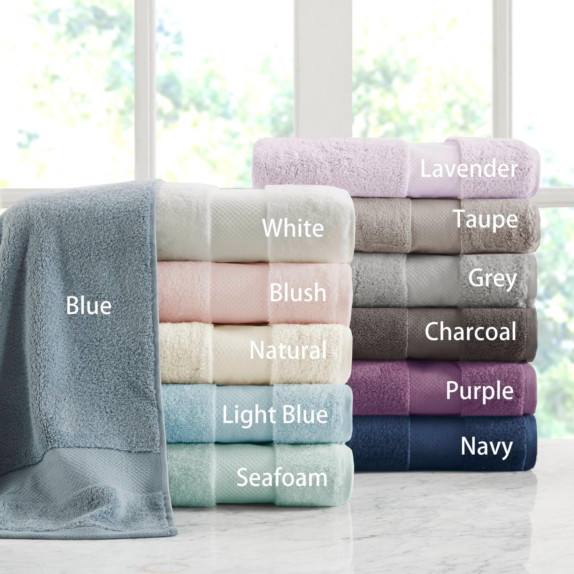 Turkish 6 Piece 100% Cotton Oversized Towel Set