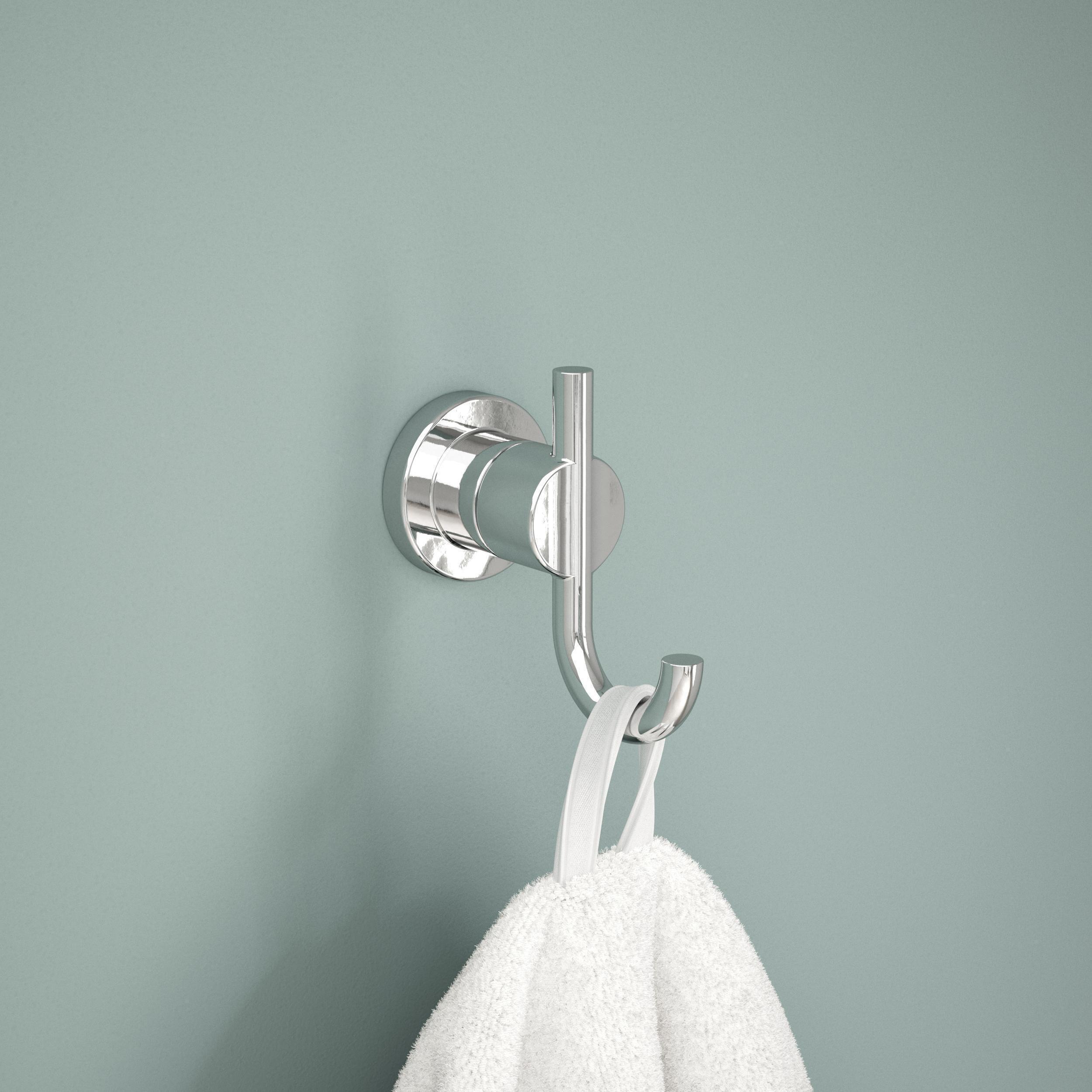Nicoli Double Towel Hook Bath Hardware Accessory