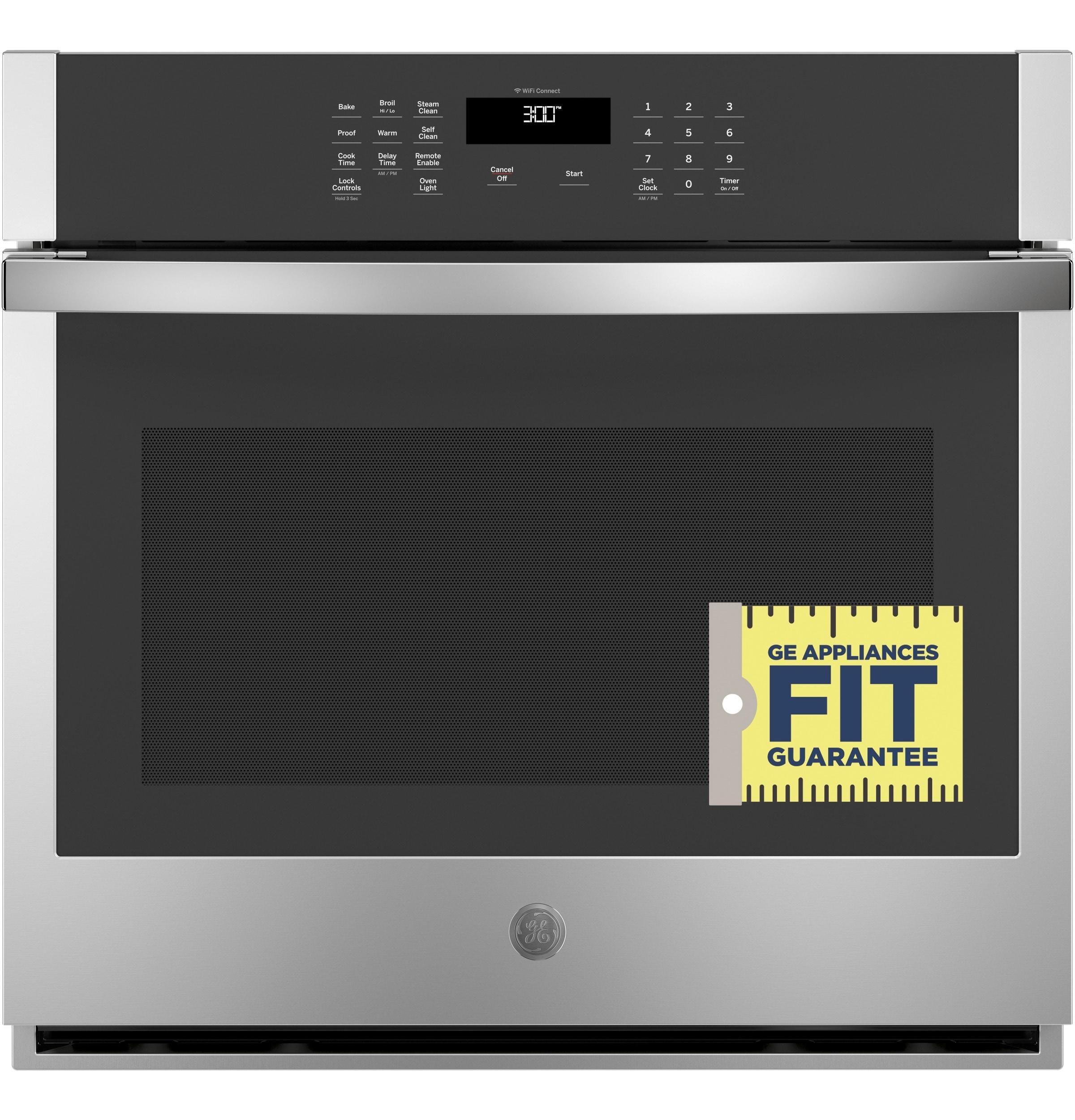 GE Smart Appliances Smart Built-in 30" Self-Cleaning Electric Single Wall Oven