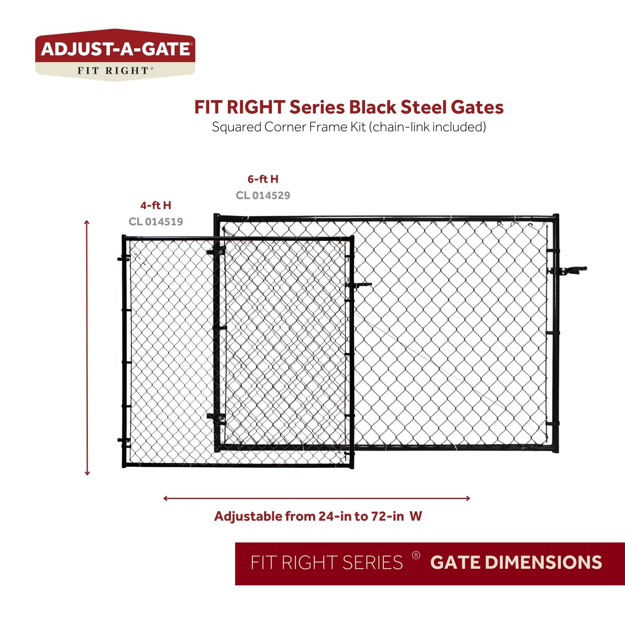 Black Metal Gate