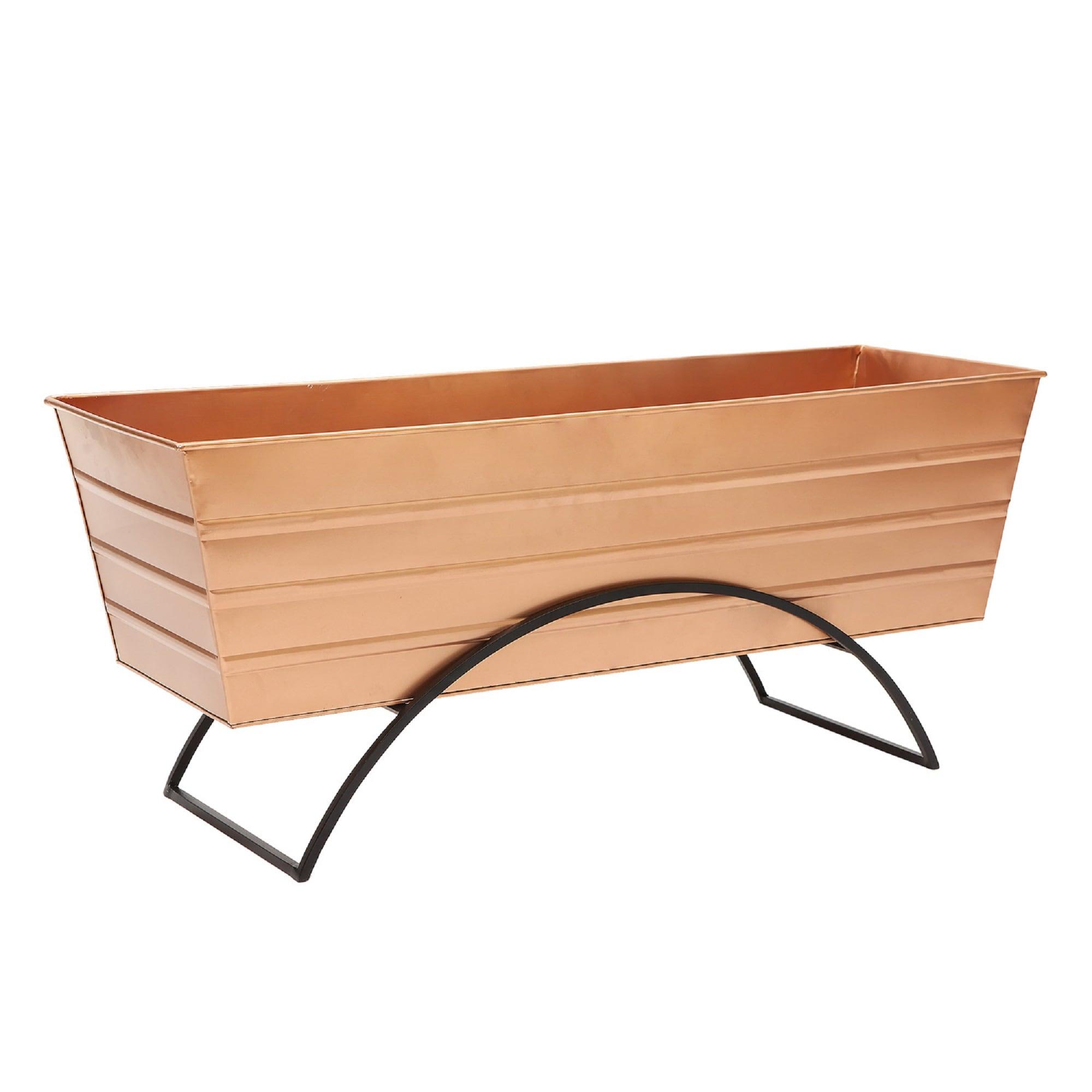 Oberdan Metal Planter