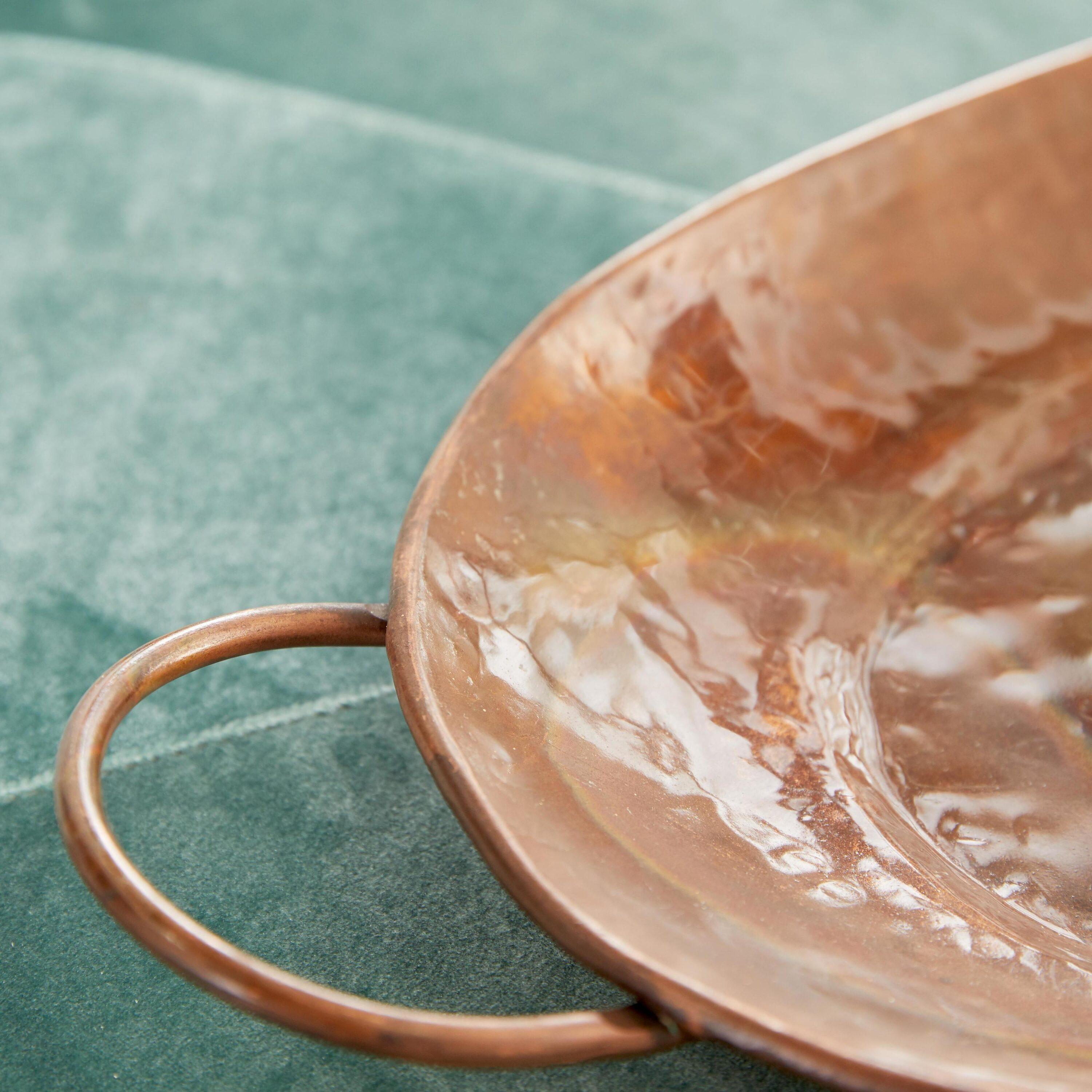 Gracie Oaks Crites Metal Tray