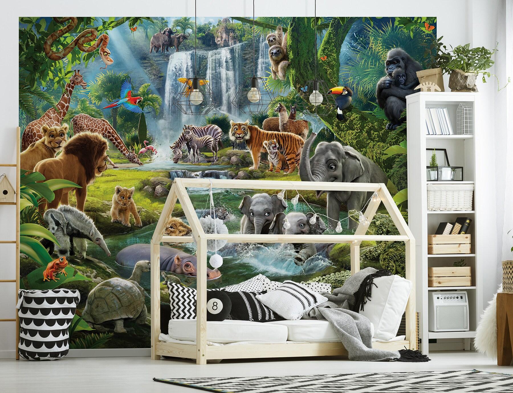 Walltastic Jungle Adventure Wall Mural