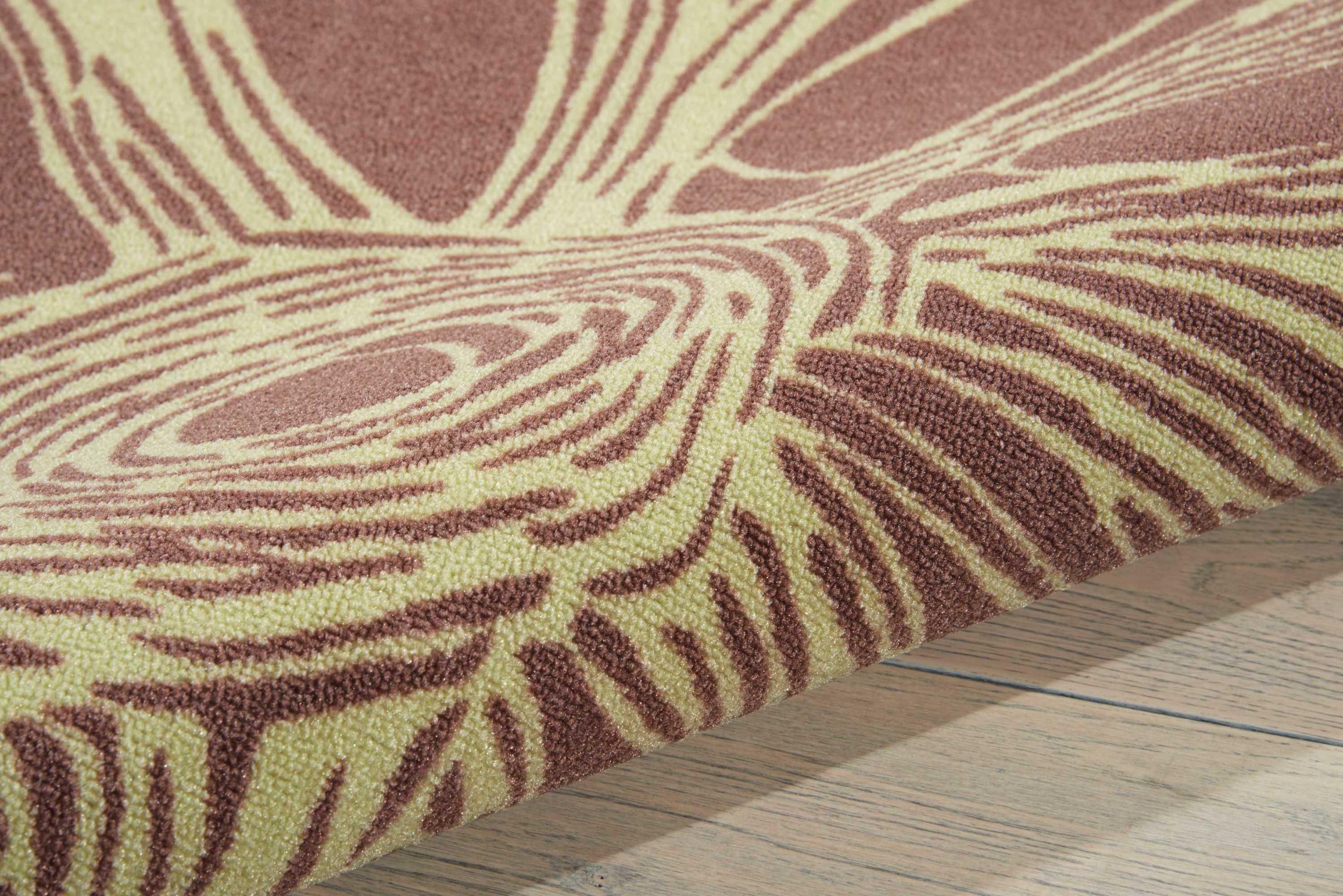 Nourison Home & Garden Green Indoor/Outdoor Area Rug RS022 5'3" x 7'5"