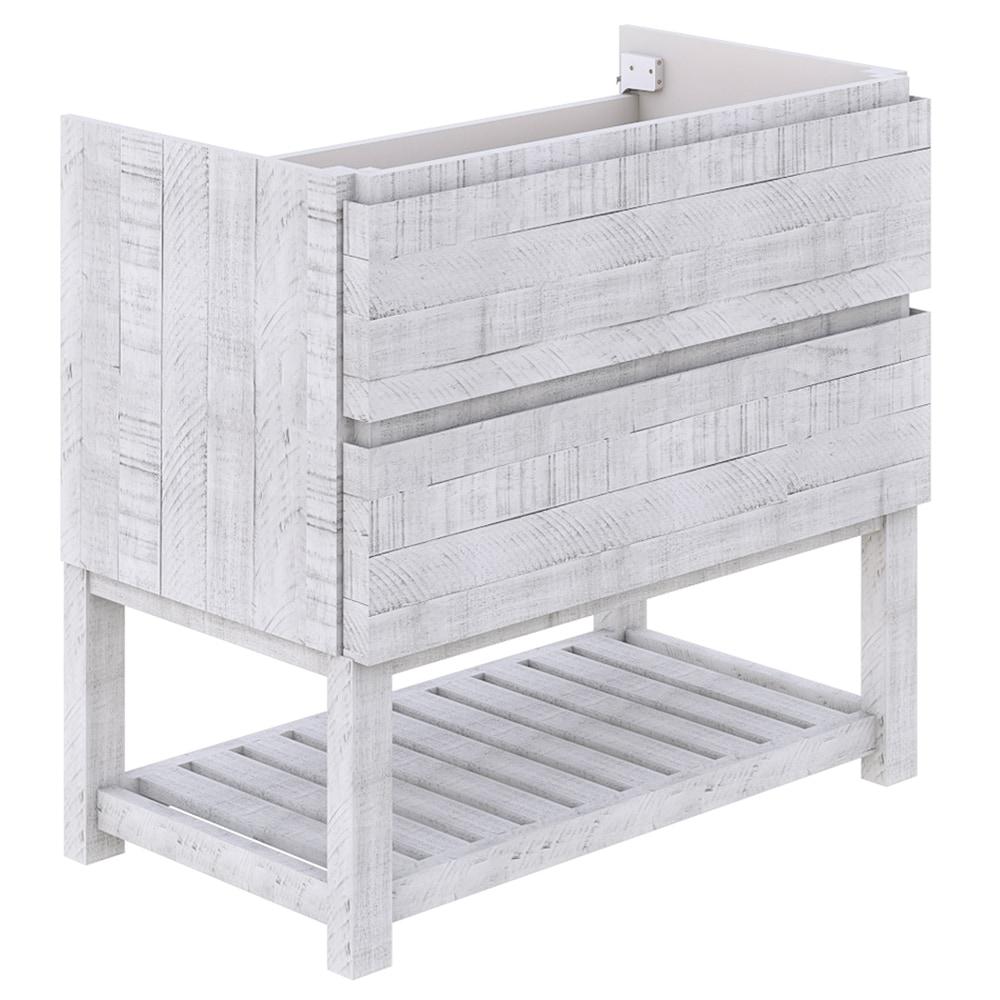 Fresca Formosa 35" Free-Standing Open Bottom Single Bathroom Vanity Base Only