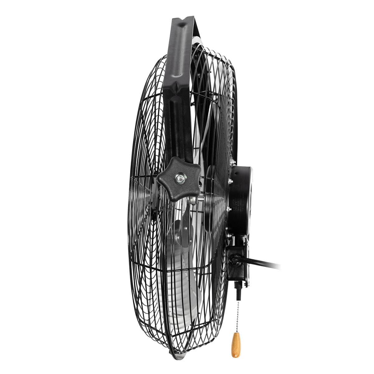 MaxxAir 18 in. 3-Speed Tilting Wall Mount Fan with Hanging Bar
