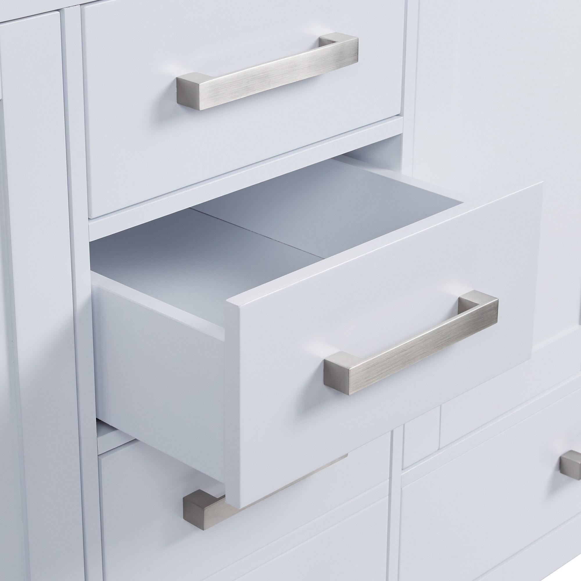 Wyndham Collection Sheffield 71" Freestanding Double Vanity Base Only