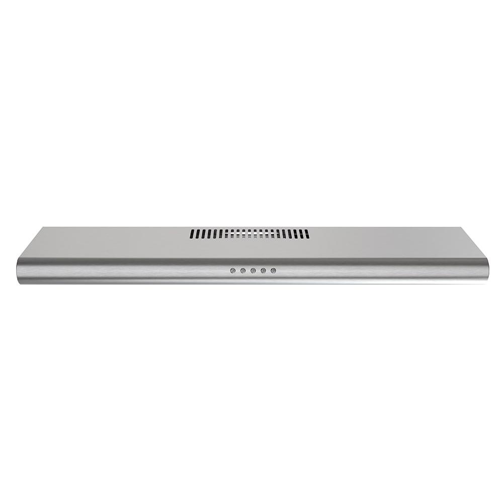 Streamline Giovanni 30" 80 Cubic Feet Per Minute Convertible Under Cabinet Range Hood with Mesh Filter and Light Included