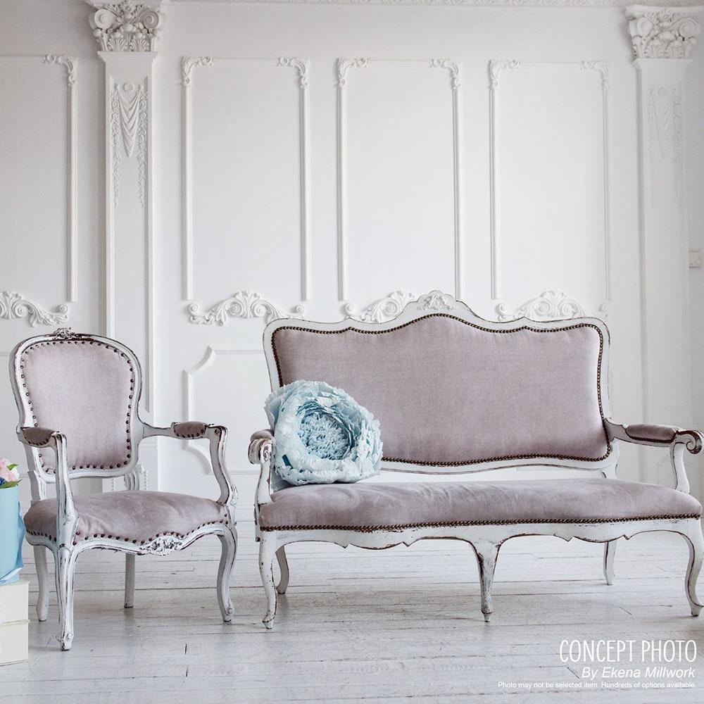 Ekena Millwork 1 5/8"H x 1/2"P x 94 1/2"L Ashford Smooth Panel Moulding