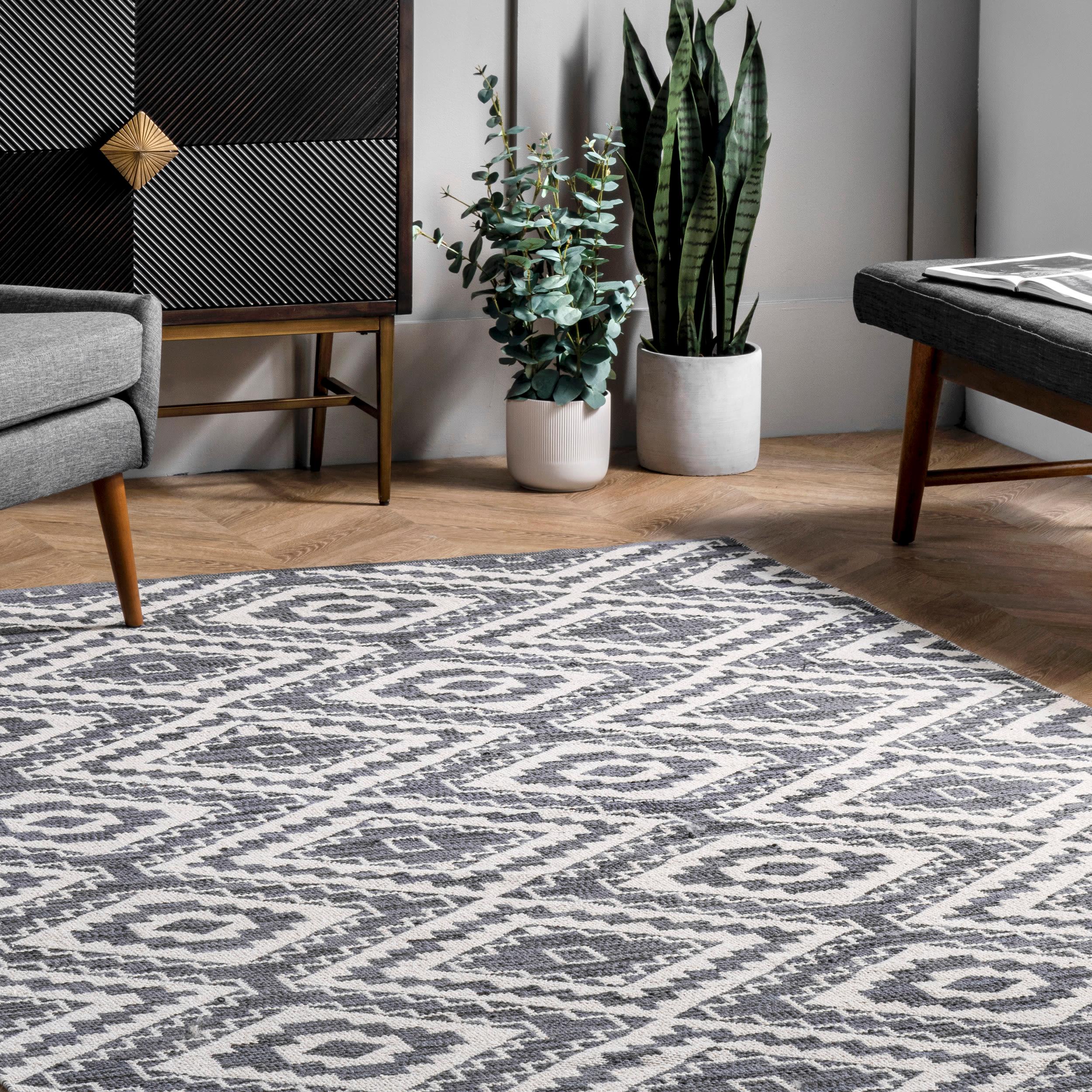 Nuloom Thea Geometric Aztec Cotton Indoor Area Rug, 3' x 5'
