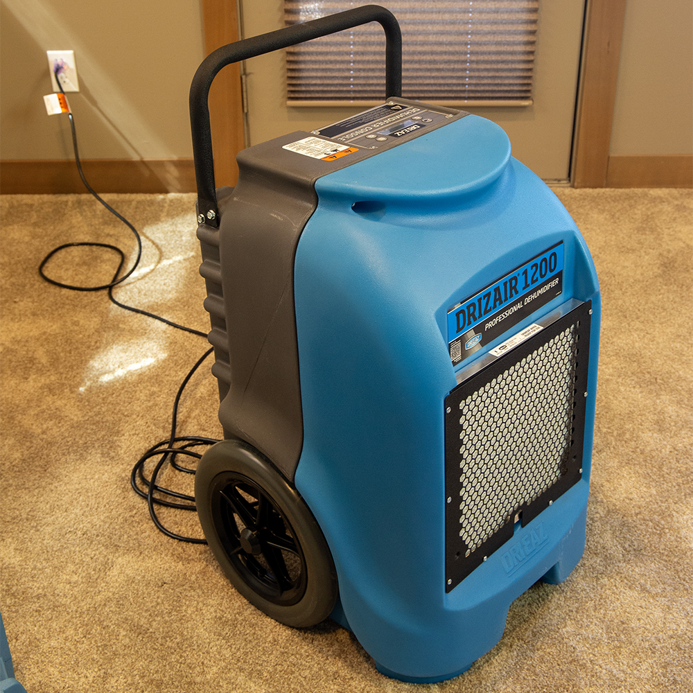 Dri-Eaz Dehumidifier in Blue