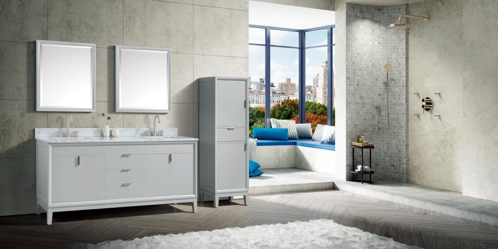 Avanity Emma-Mc22 Emma 22" X 28" Framed Single Door Medicine Cabinet - Grey