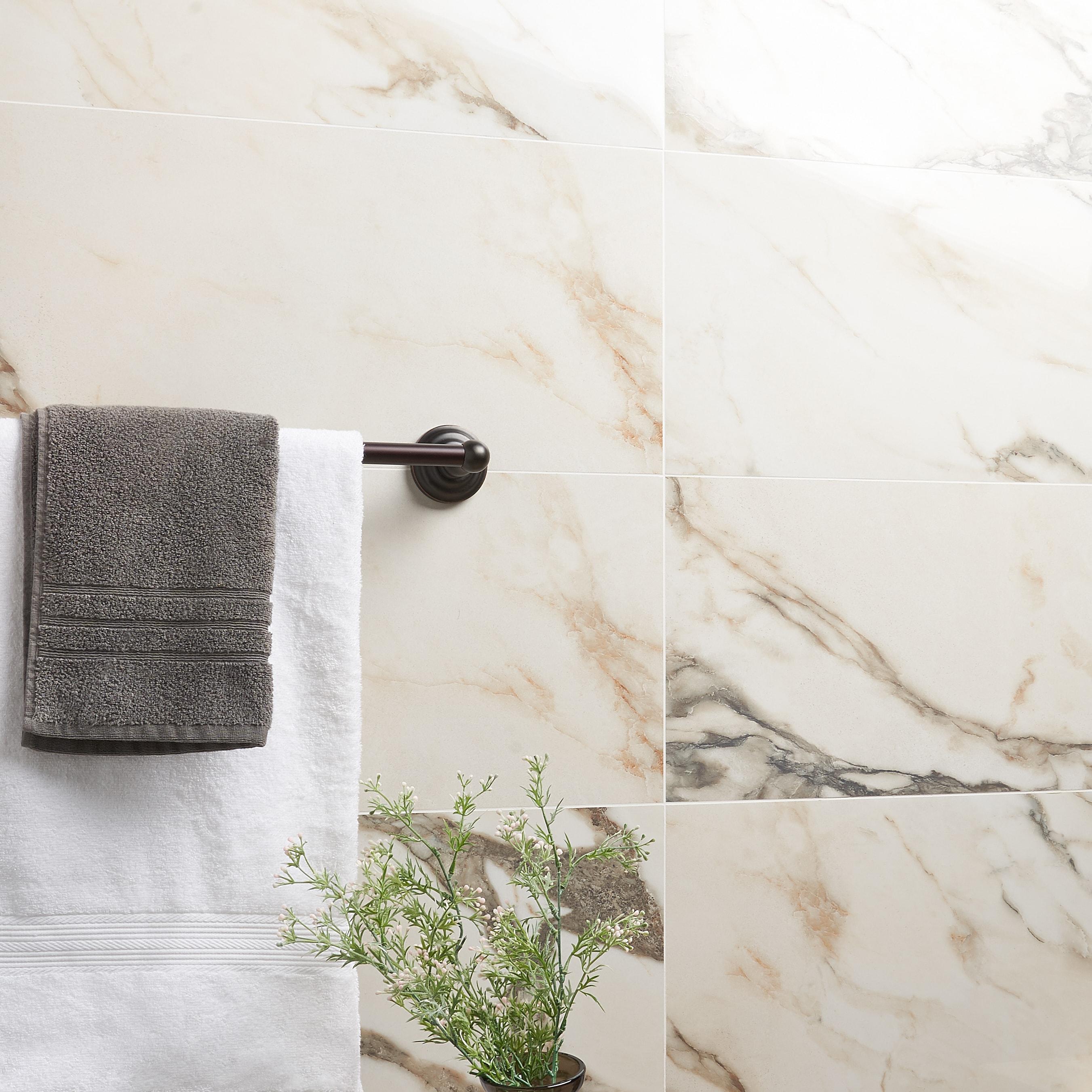 Bond Tile 12" x 24" Polished Marble Look Porcelain Floor and Wall Tile