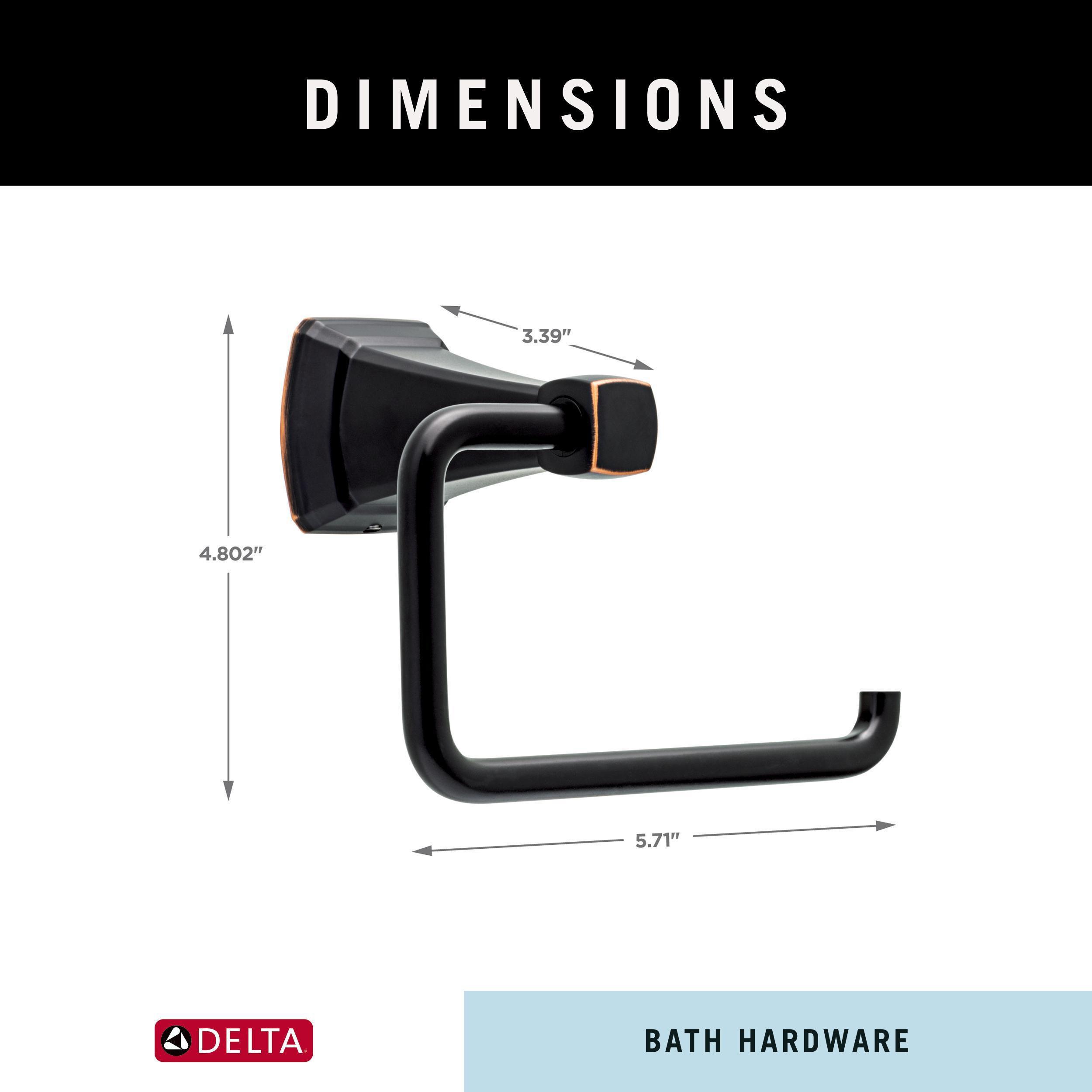 Delta Flynn Oil Rubbed Bronze Toilet Paper Holder