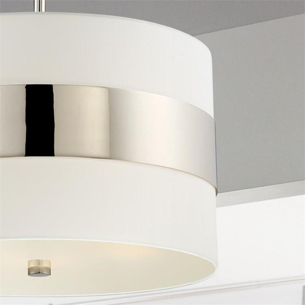 Five Light Chandelier In Classic Style 23 Inches Wide By 21 Inches High-Polished Nickel Finish Crystorama Lighting 297-Pn