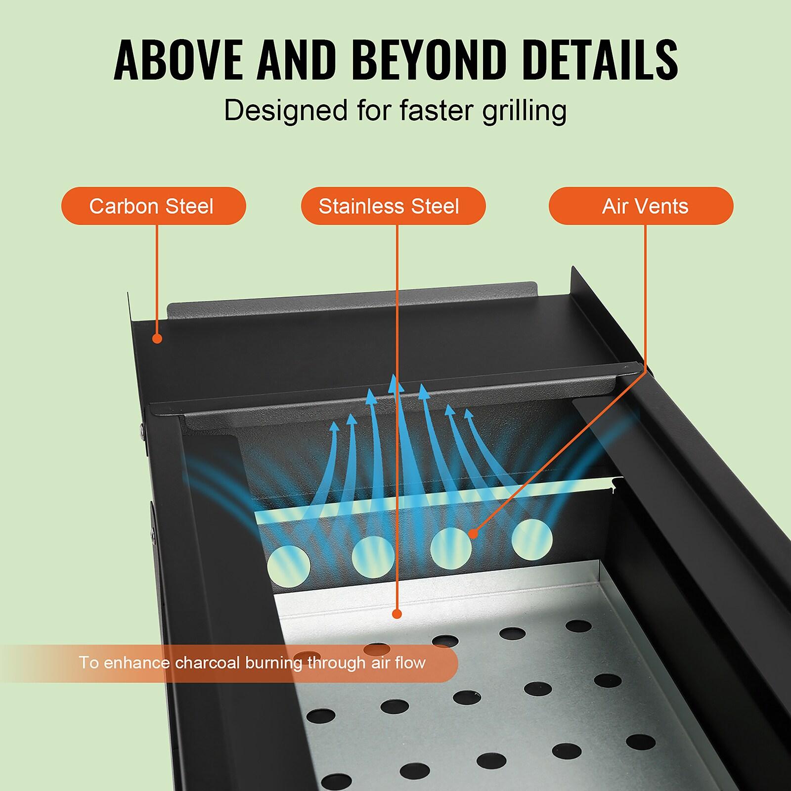 VEVOR VEVOR 33.5'' W Portable Charcoal Grill