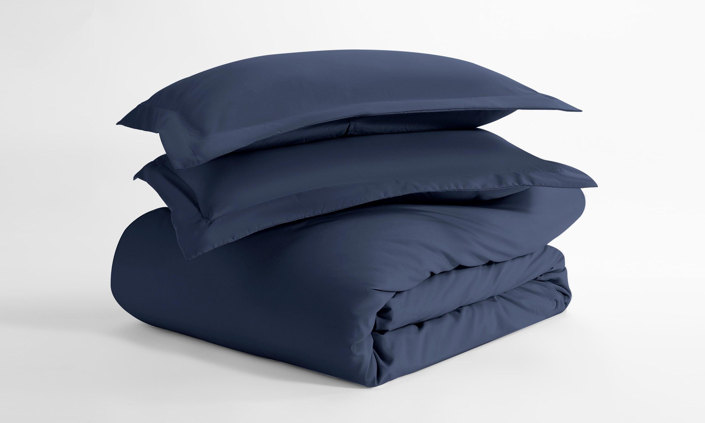 Ienjoy Home Home 3-Piece Navy Full/Queen Duvet Cover Set