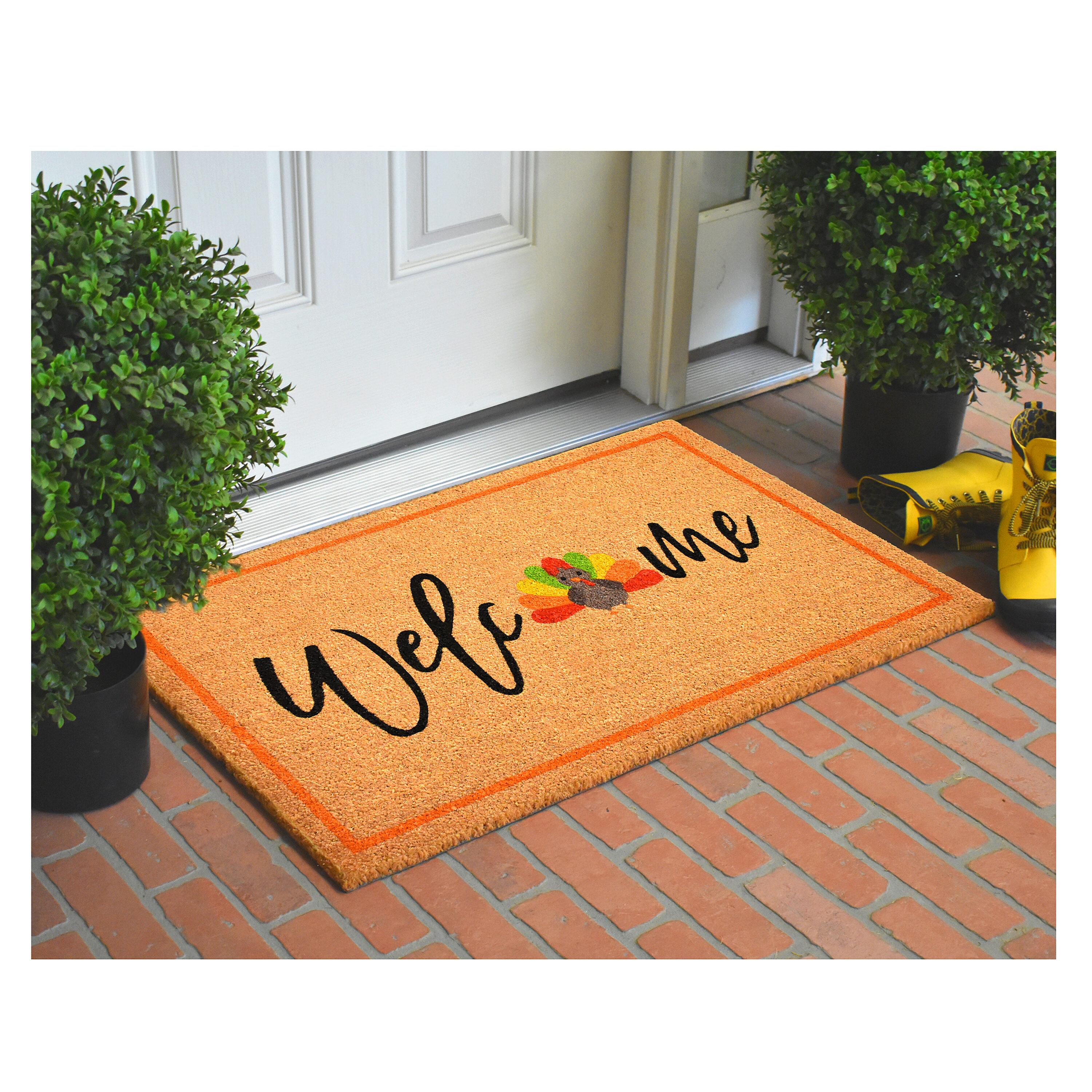 Calloway Mills 107171729 Turkey Welcome Doormat 17" x 29"