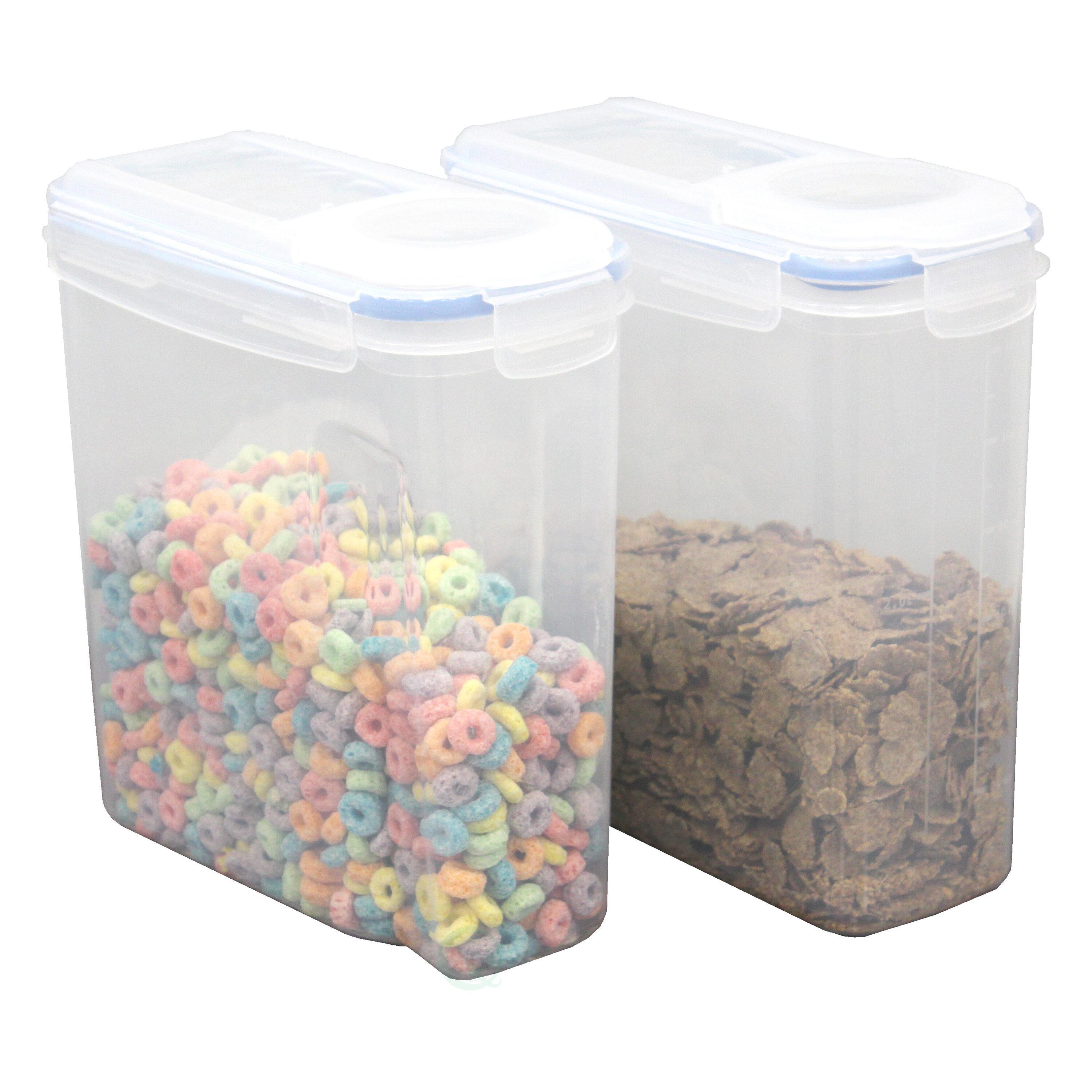 Food Storage - Set of 2 Containers and 2 Lids (Set of 2)