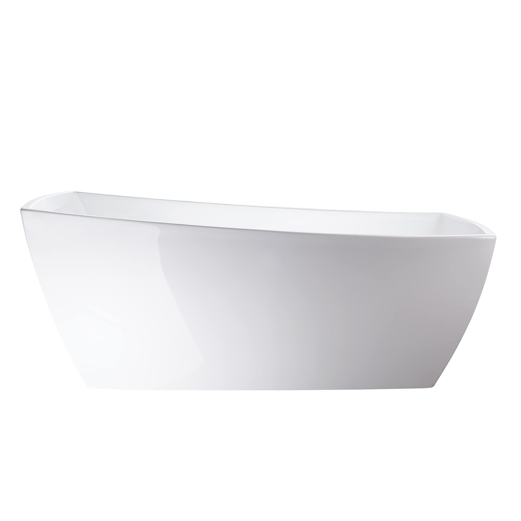 Vanity Art 67" X 31" Acrylic Freestanding Bathtub