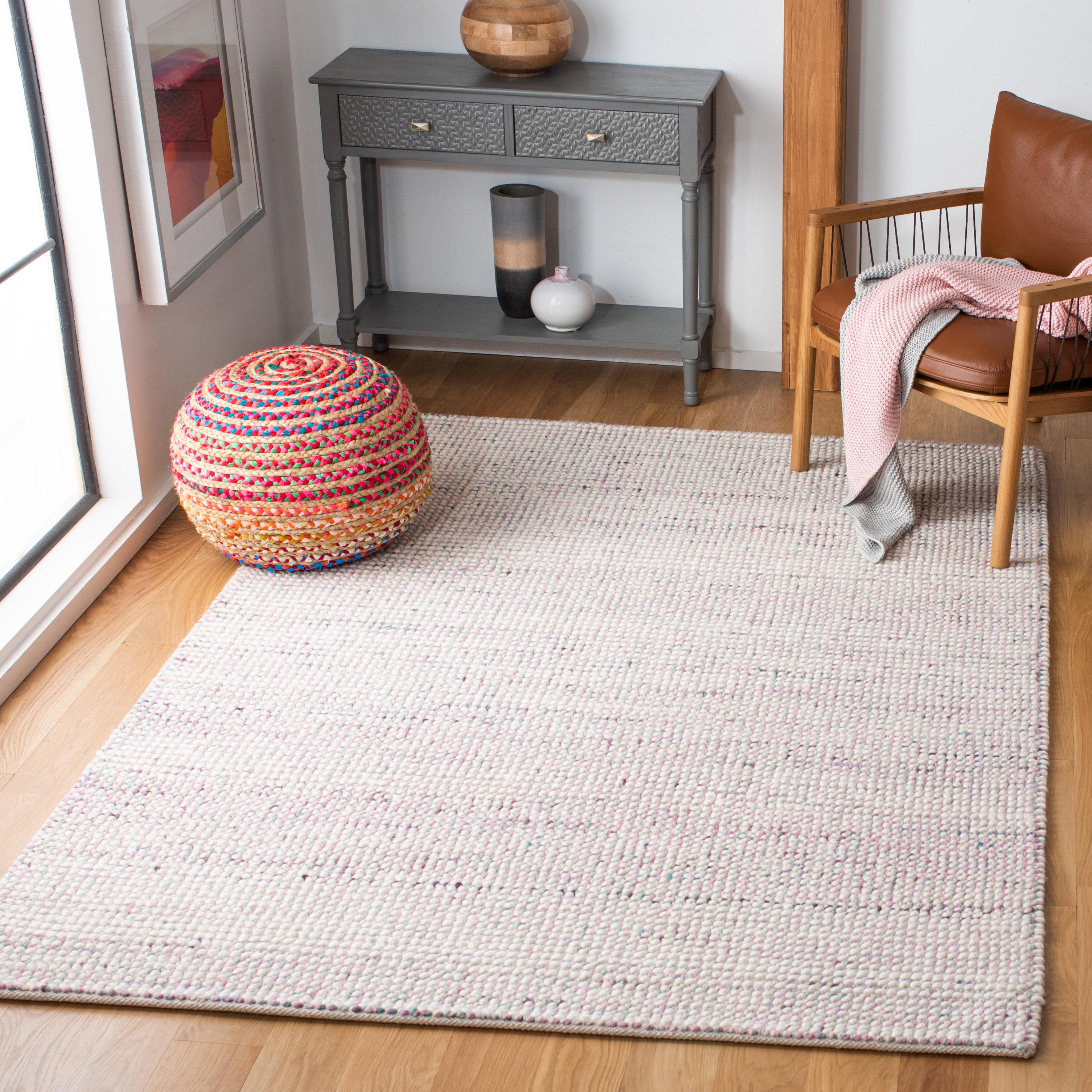 Vermont Hand Woven Wool Solid Color Rug