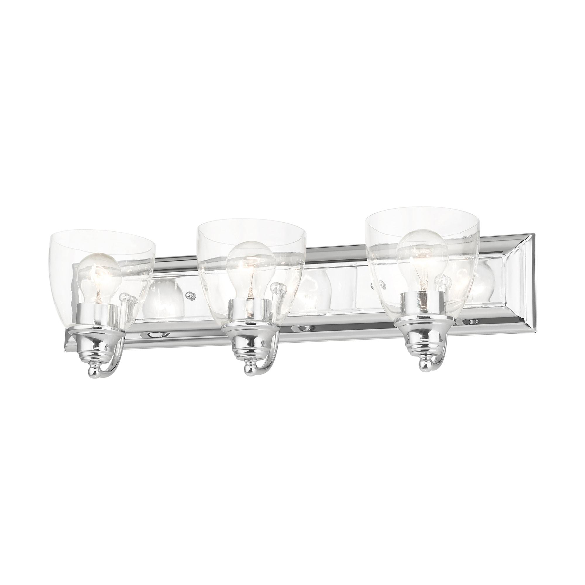 Livex Lighting Birmingham 3 - Light Vanity in  Polished Chrome