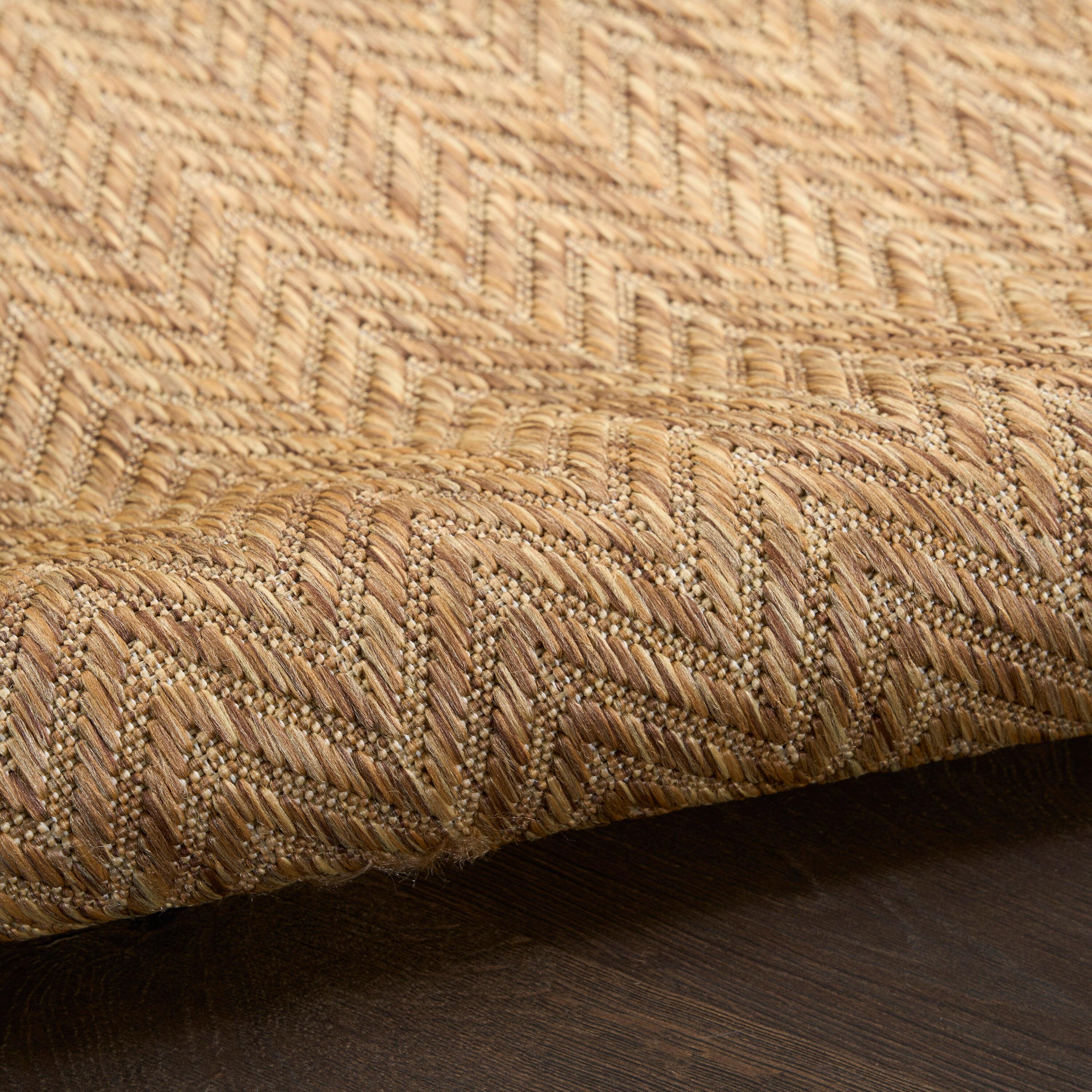 Nourison Horizon Indoor/Outdoor 2' x 6' Natural Modern Rug