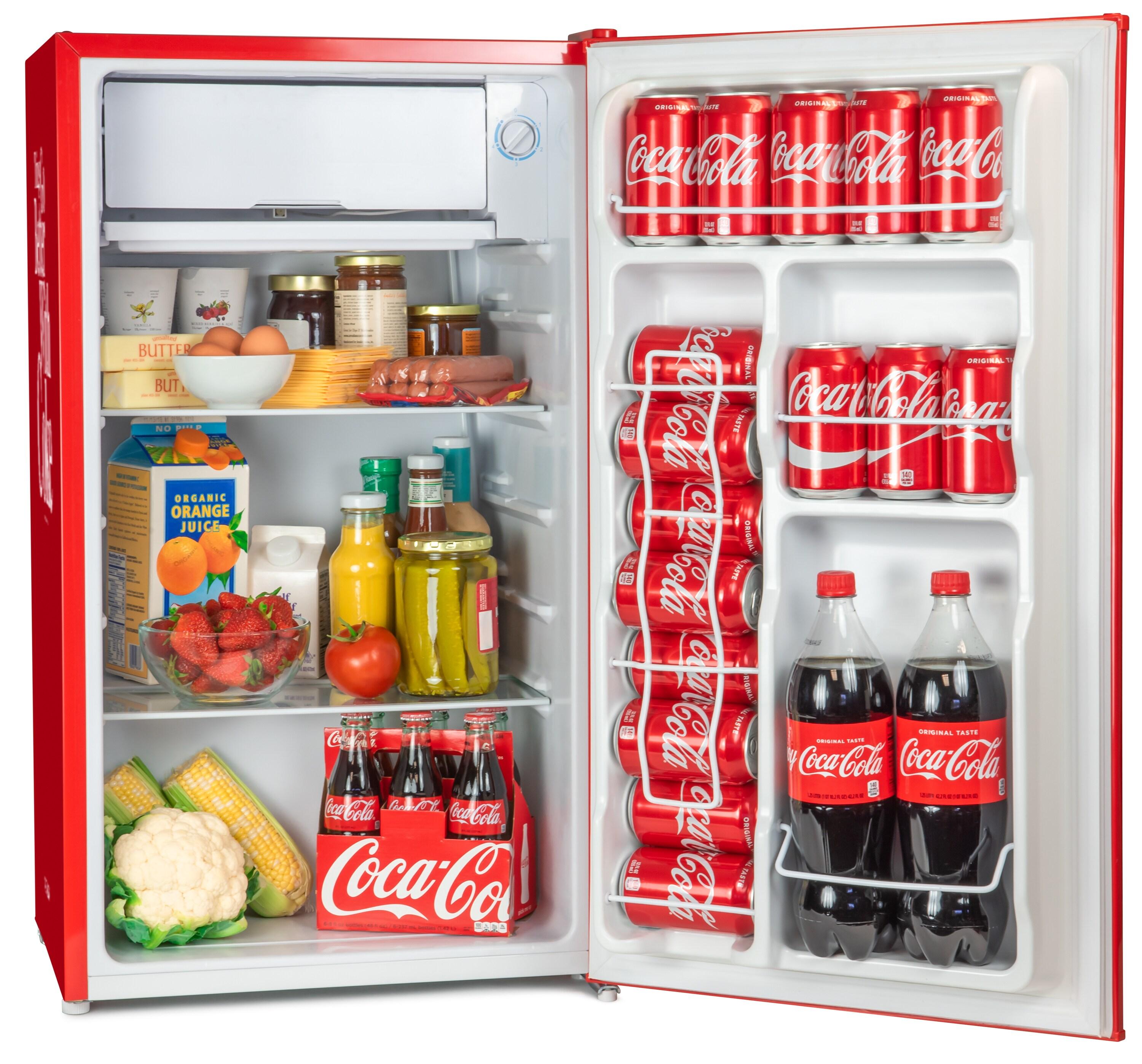 Coca-Cola 3.2 Cu. Ft. Refrigerator With Freezer