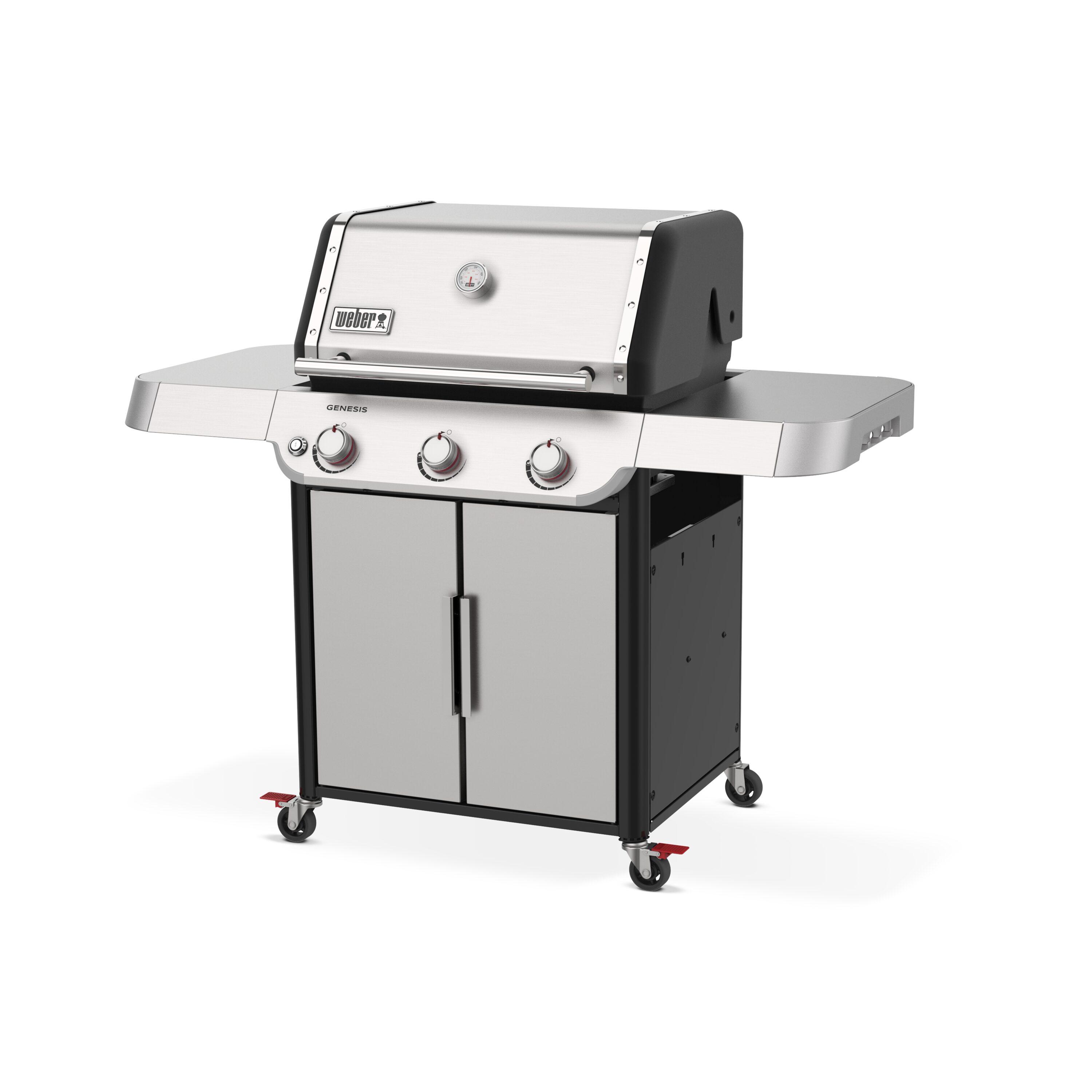 Weber Genesis S-315 3 Burner Liquid Propane Grill Stainless Steel