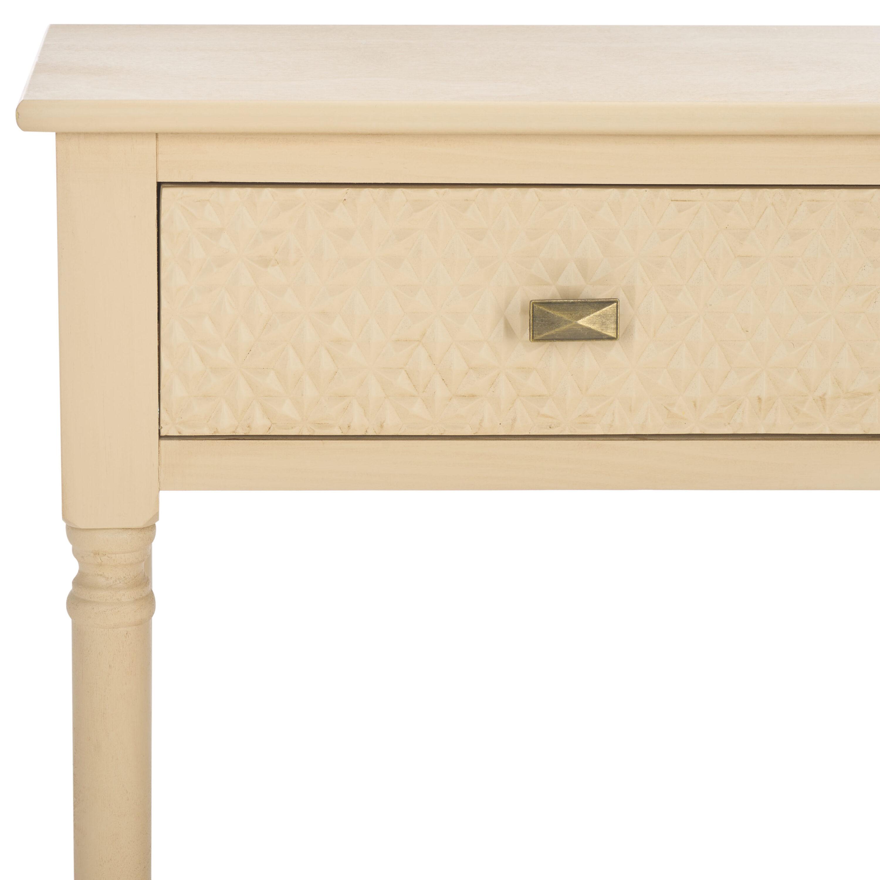 Halton 2 Drawer Console Table - Natural - Safavieh